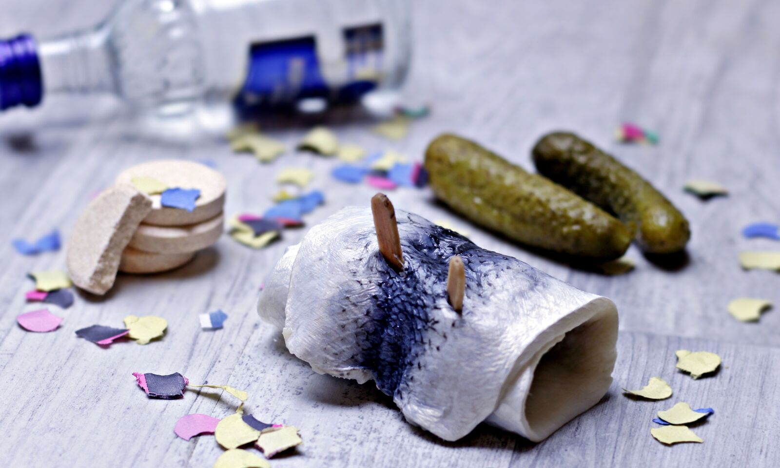 Canon EF 50mm F1.8 STM sample photo. Roll mops, hangover breakfast photography