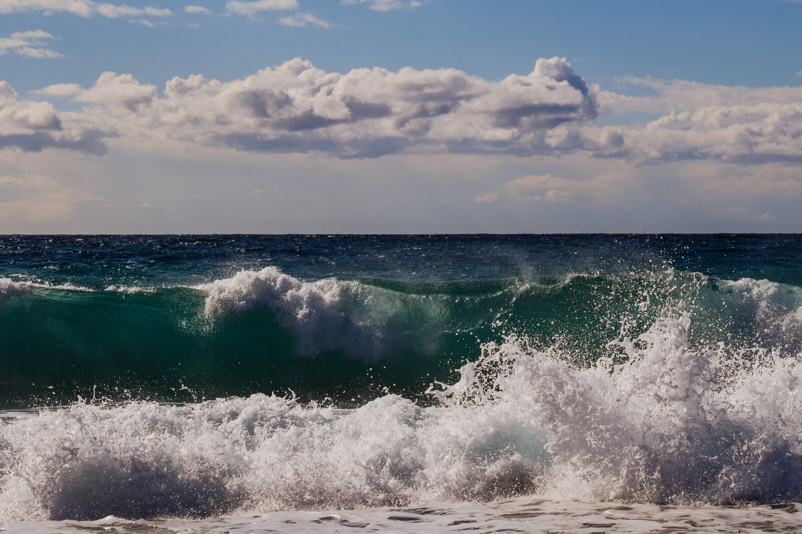 Nikon D3300 sample photo. Wave, smashing, sea photography