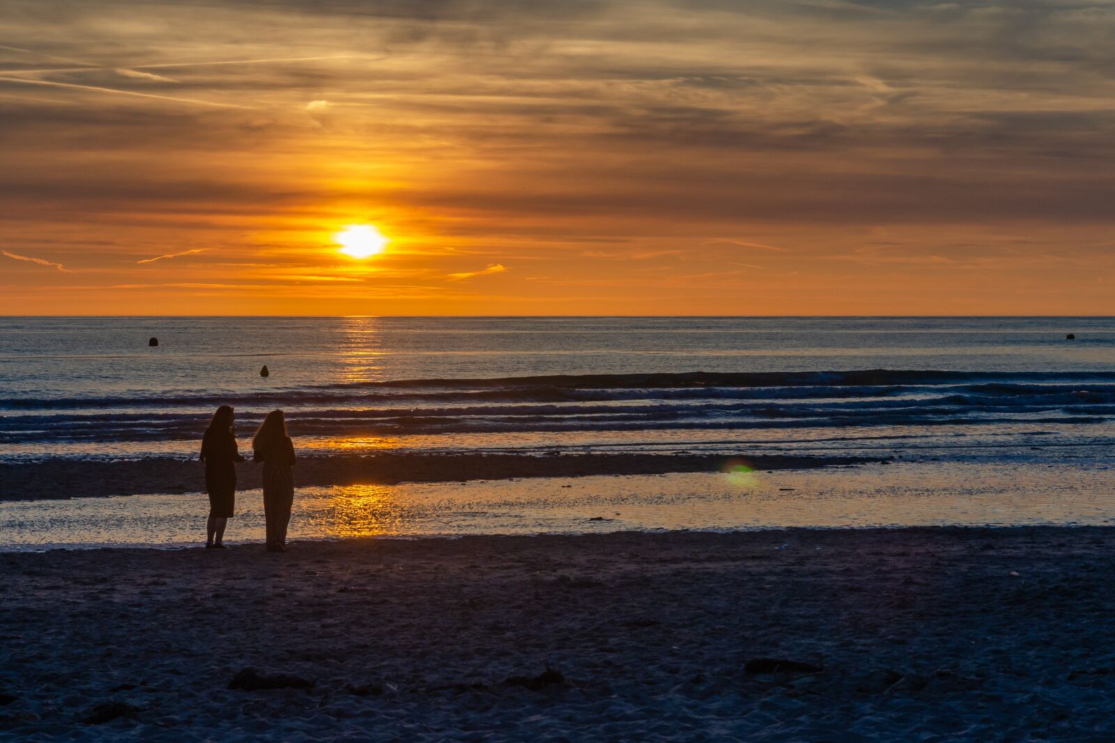 Nikon D7000 sample photo. Sunset, beach, ocean photography