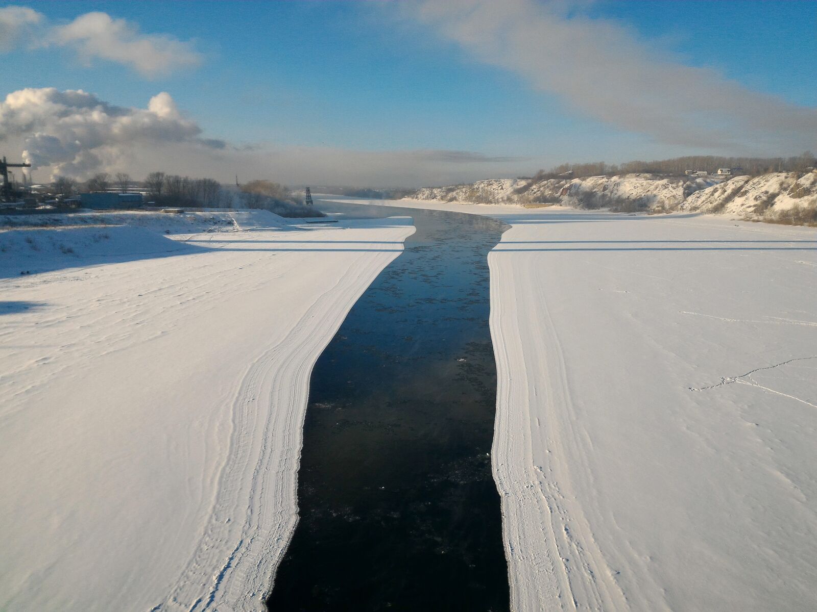 ASUS ZenFone 2 (ZE551ML) sample photo. River, winter, tom photography