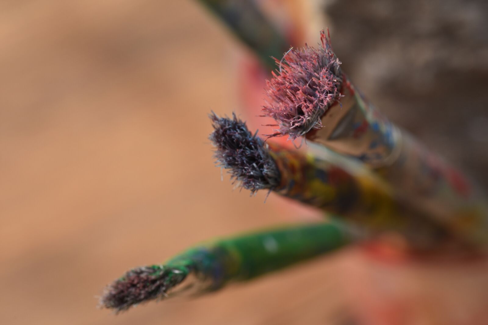 Nikon D7200 sample photo. Brush, color, art photography