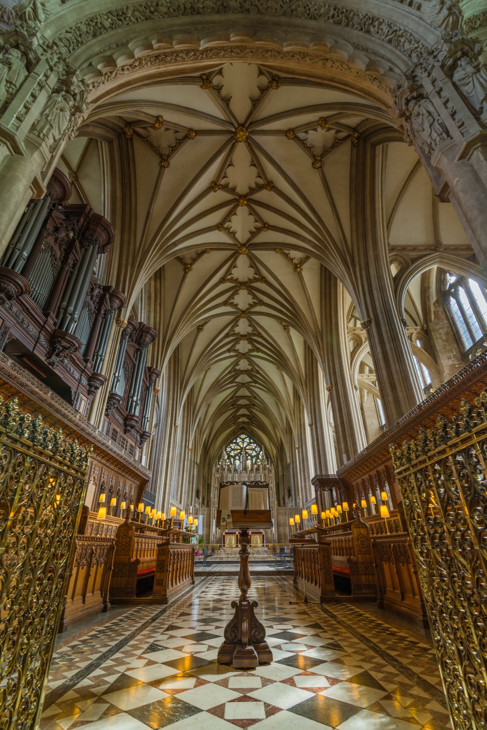 Tokina AT-X 16-28mm F2.8 Pro FX sample photo. Cathedral, bristol, architecture photography