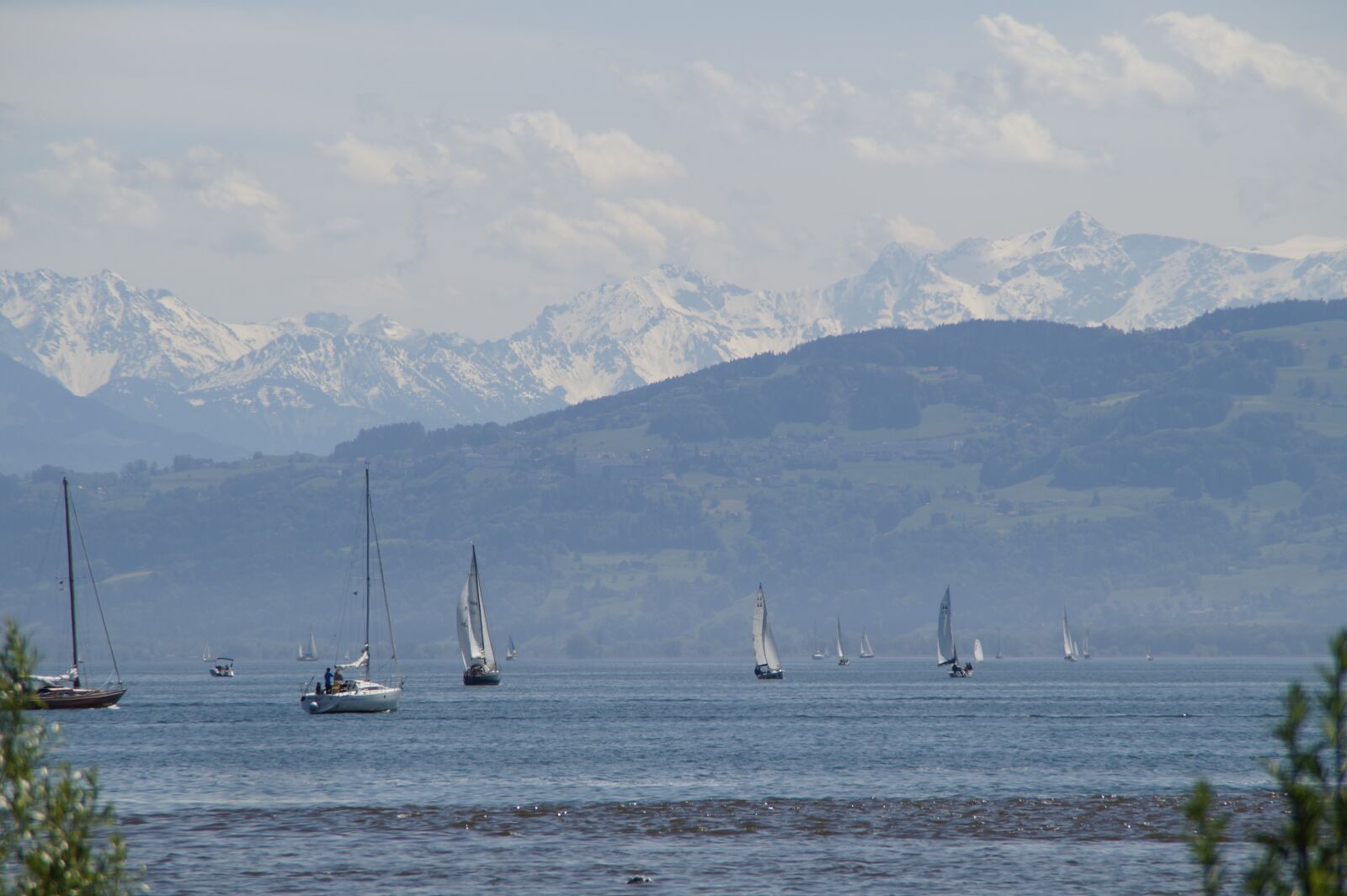 Sony SLT-A58 sample photo. Panorama, outlook, lake constance photography