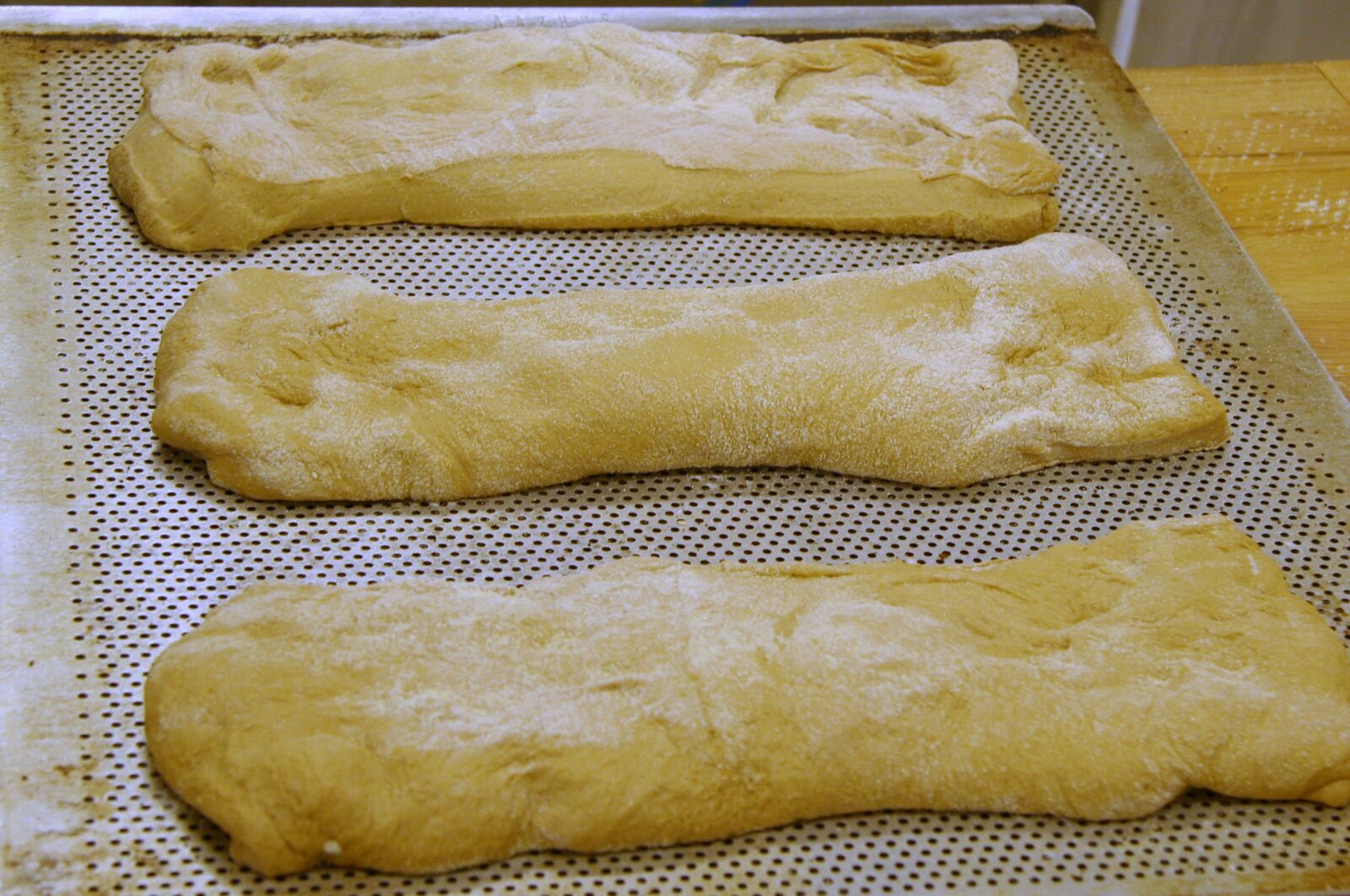 Canon EOS 20D sample photo. Ciabatta, bread, baked photography