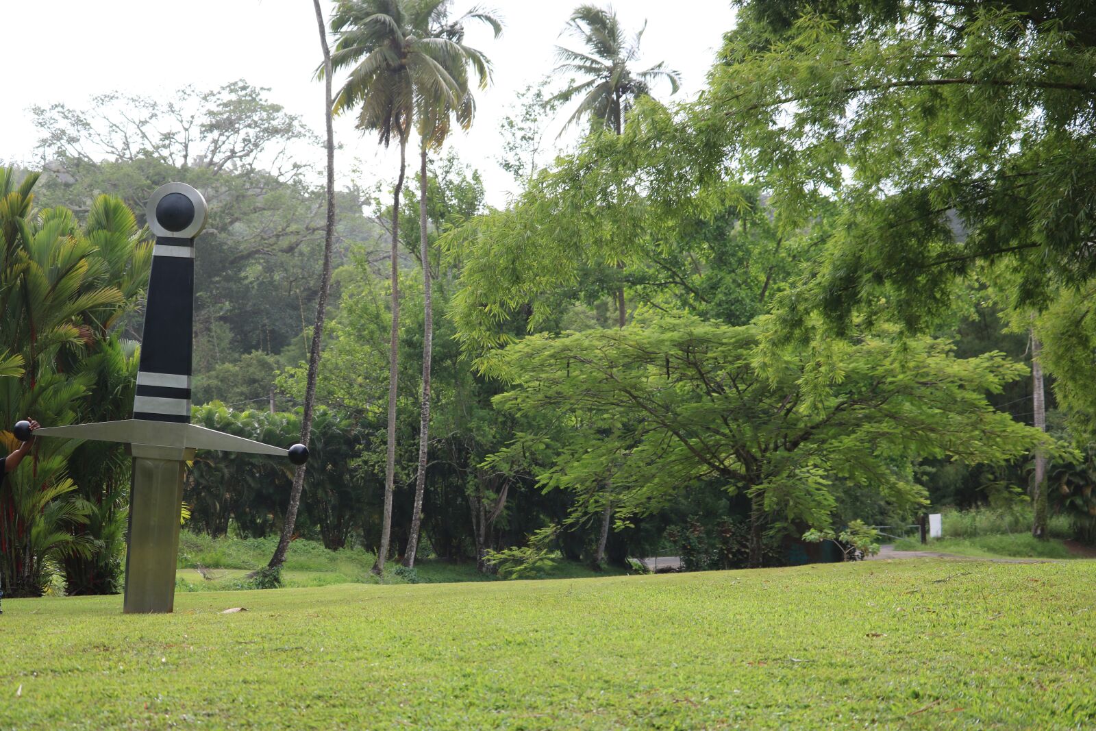Canon EOS 760D (EOS Rebel T6s / EOS 8000D) sample photo. Garden, sword, knight photography