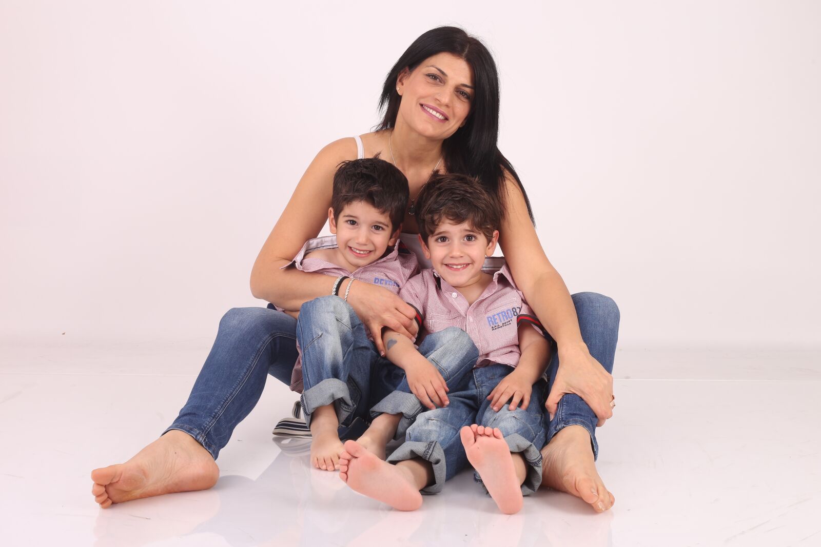 Canon EF 50mm F1.8 II sample photo. Twins, boys, family photography