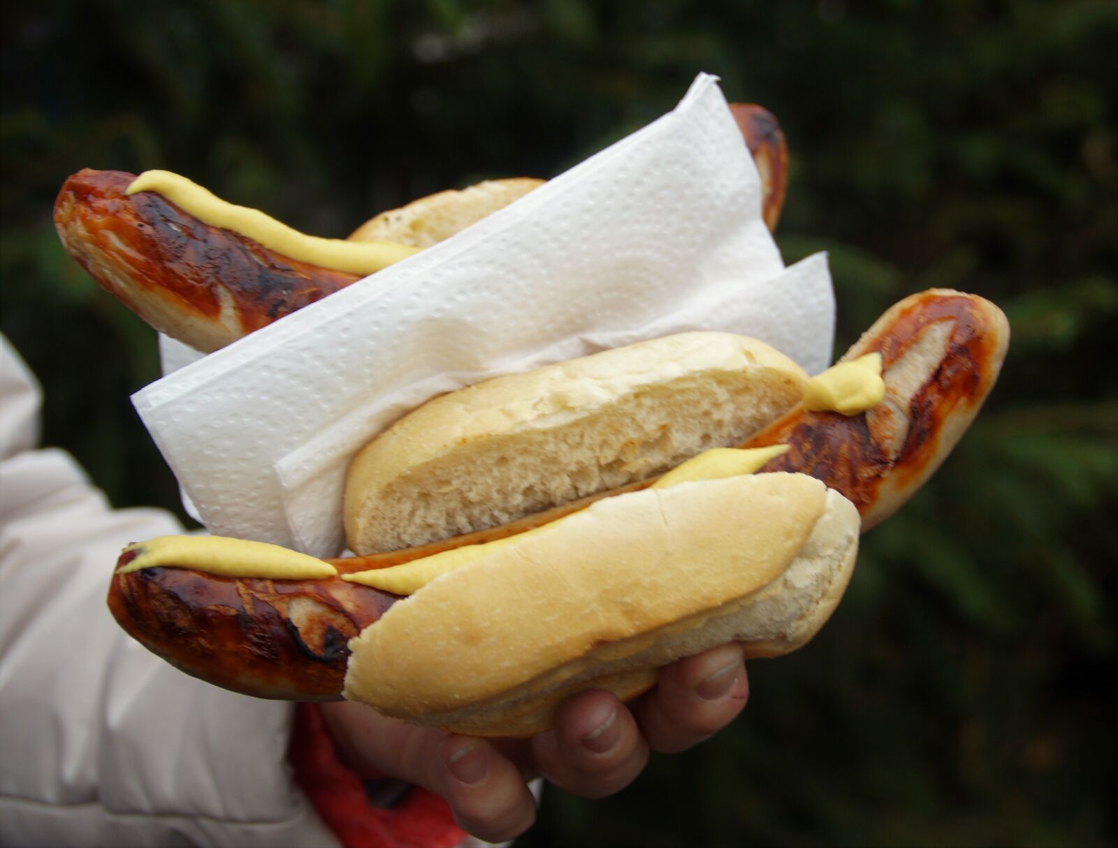 Sony SLT-A58 sample photo. White, sausage, bun photography