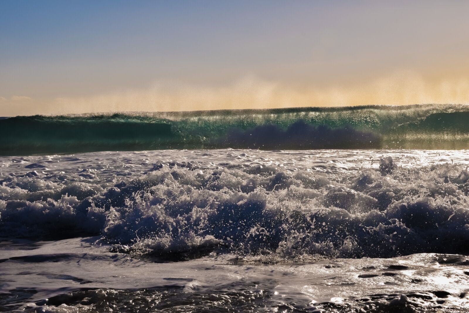 Nikon D3300 sample photo. Wave, foam, spray photography