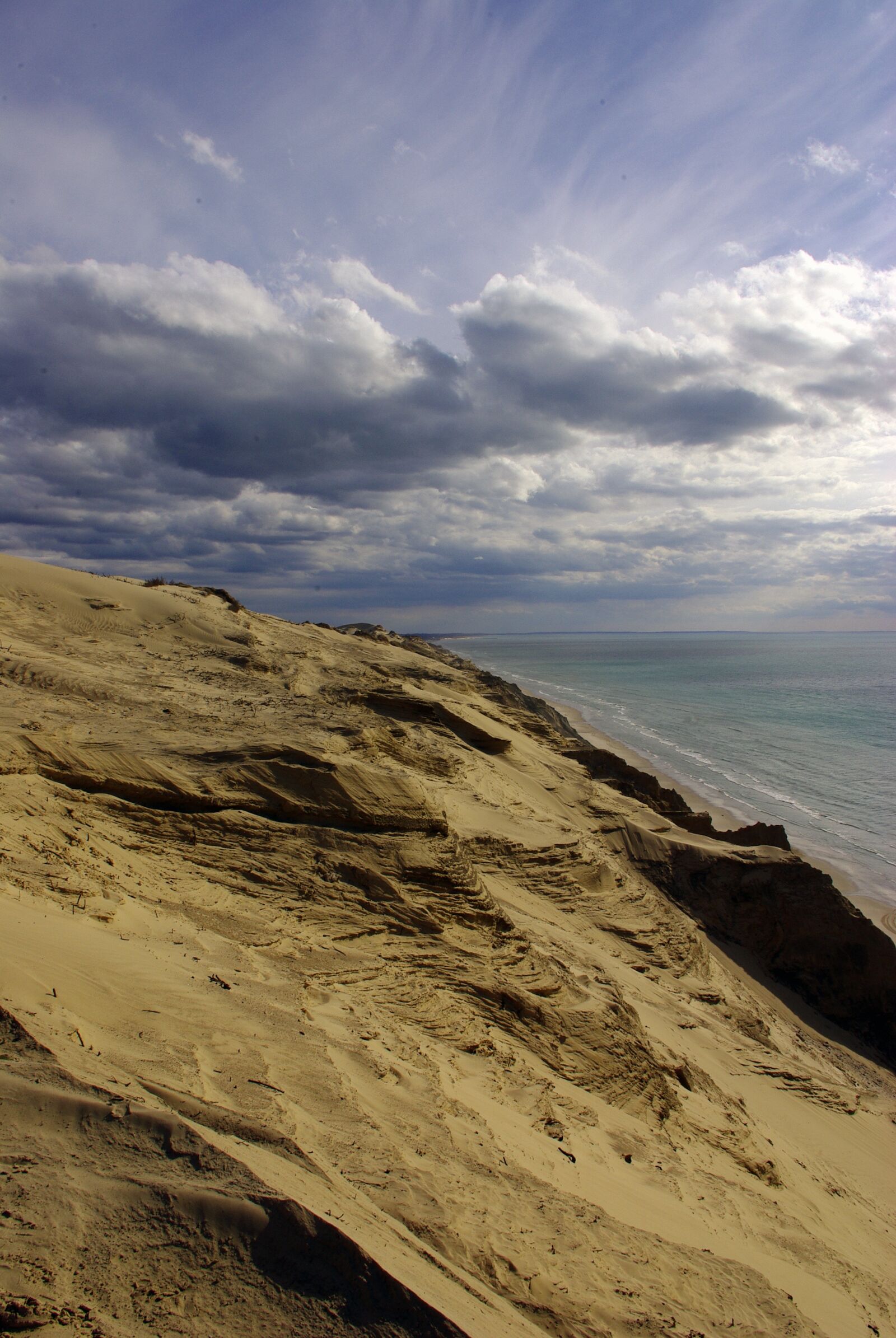 Pentax K200D sample photo. Rubjerg, dune, knude photography