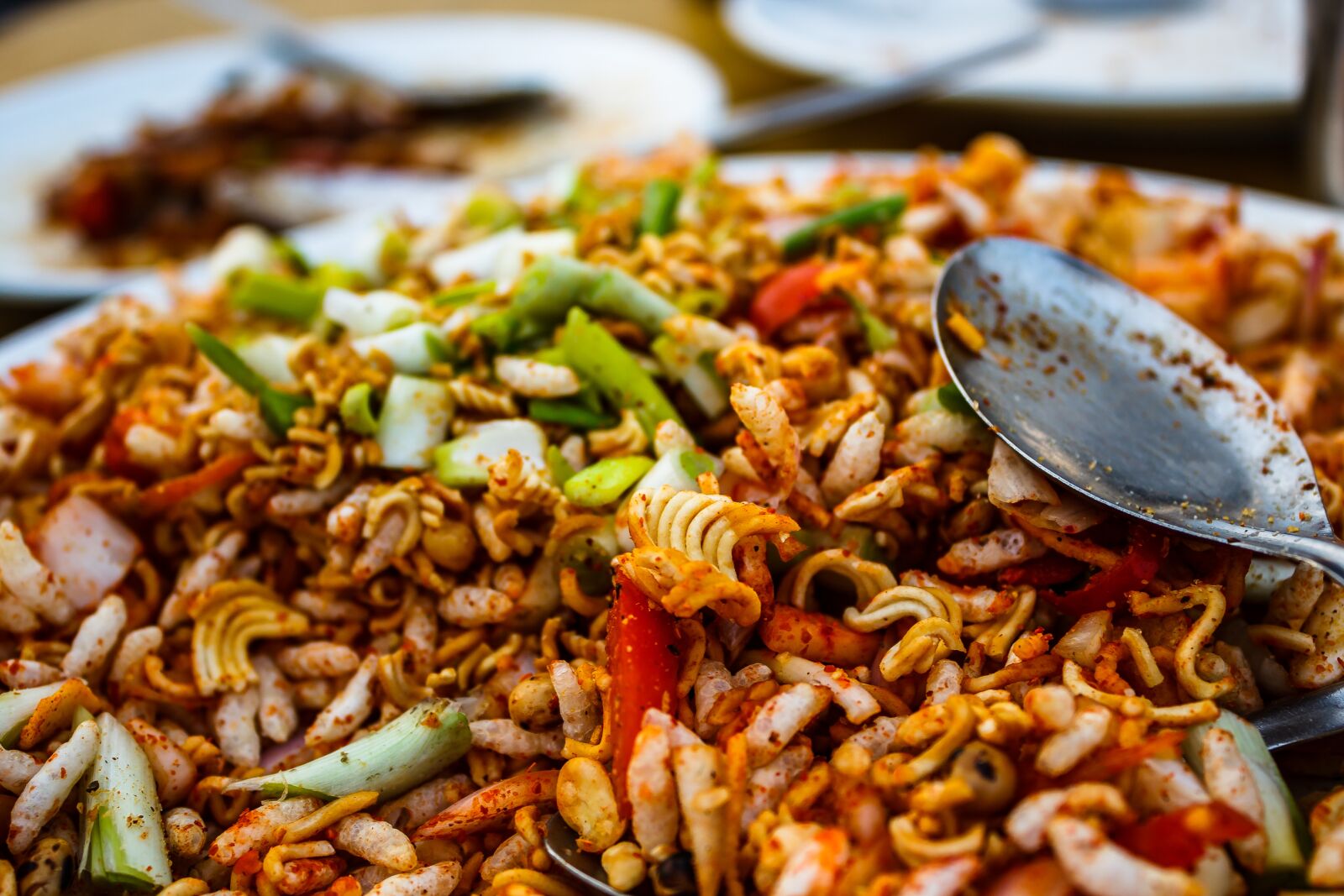 Canon EOS 600D (Rebel EOS T3i / EOS Kiss X5) sample photo. Food, chatpate, spicy photography