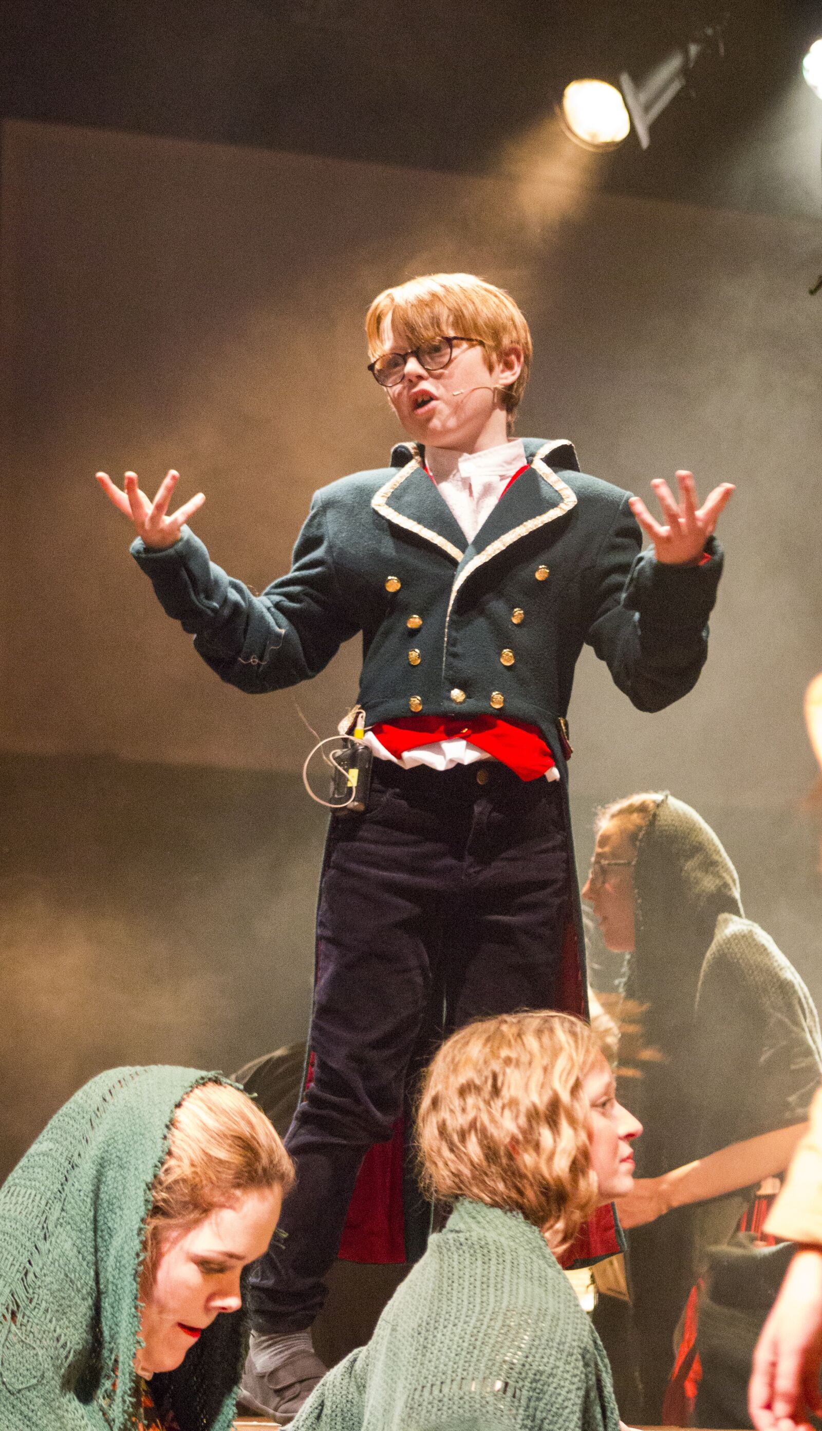 Canon EF 75-300mm f/4-5.6 sample photo. School play, acting, actor photography