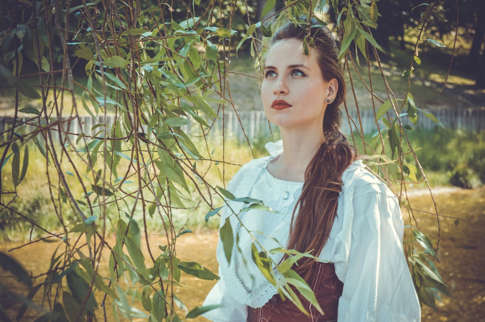 Nikon D3200 sample photo. Girl, the middle ages photography