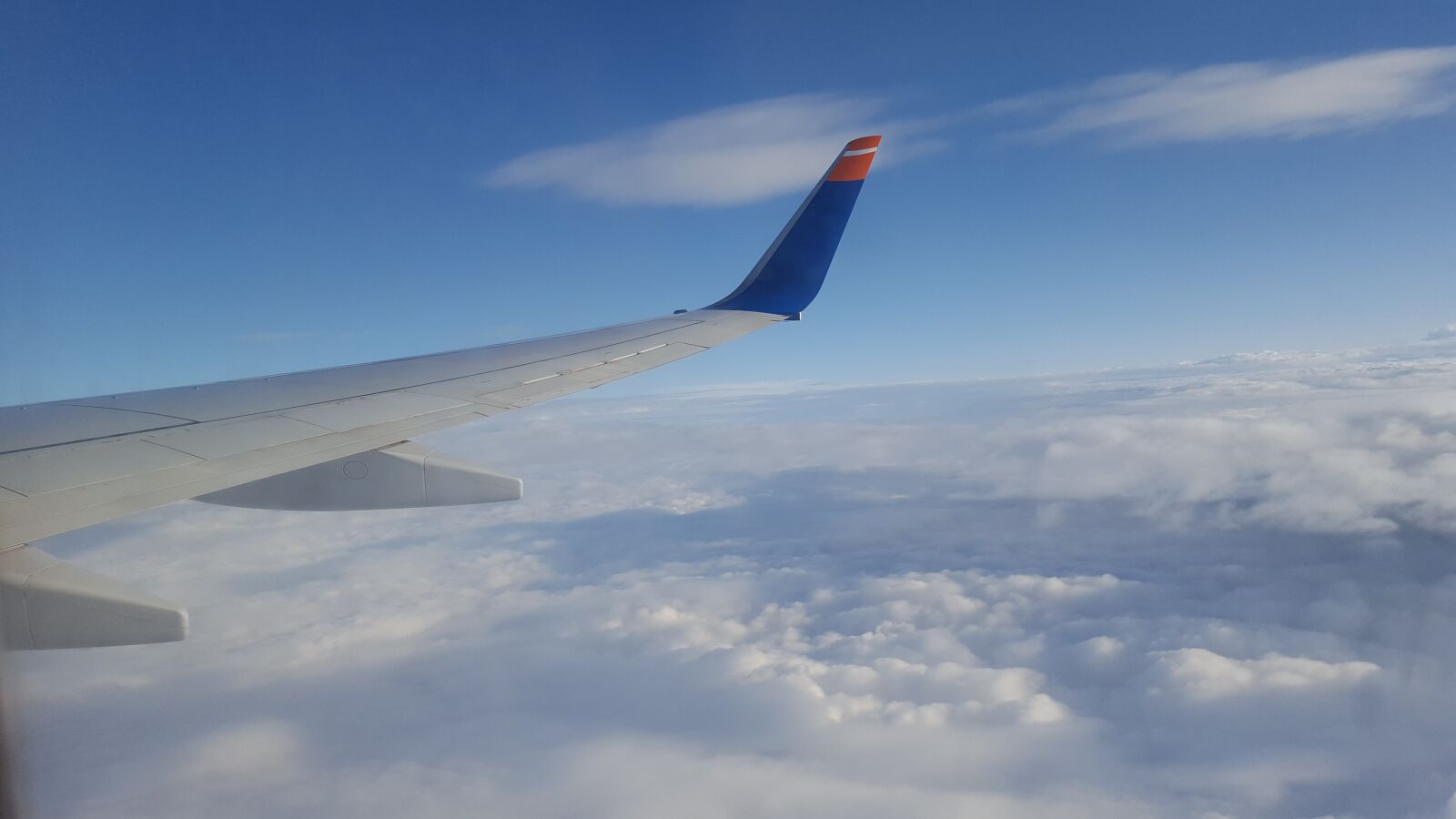 Samsung Galaxy S6 sample photo. Aircraft, clouds, sky photography