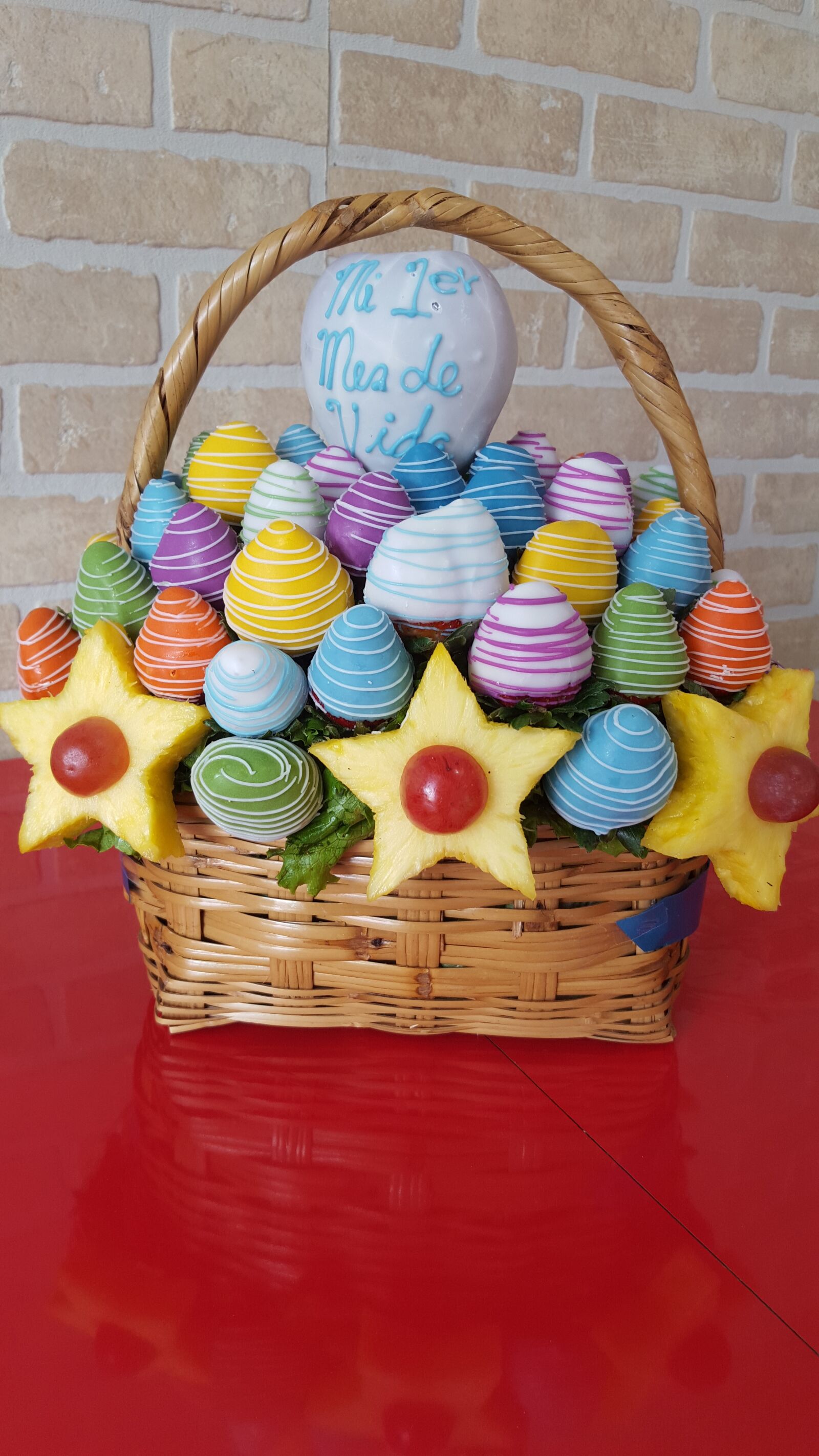 Samsung Galaxy S6 sample photo. Arreglos frutales, baby shower photography