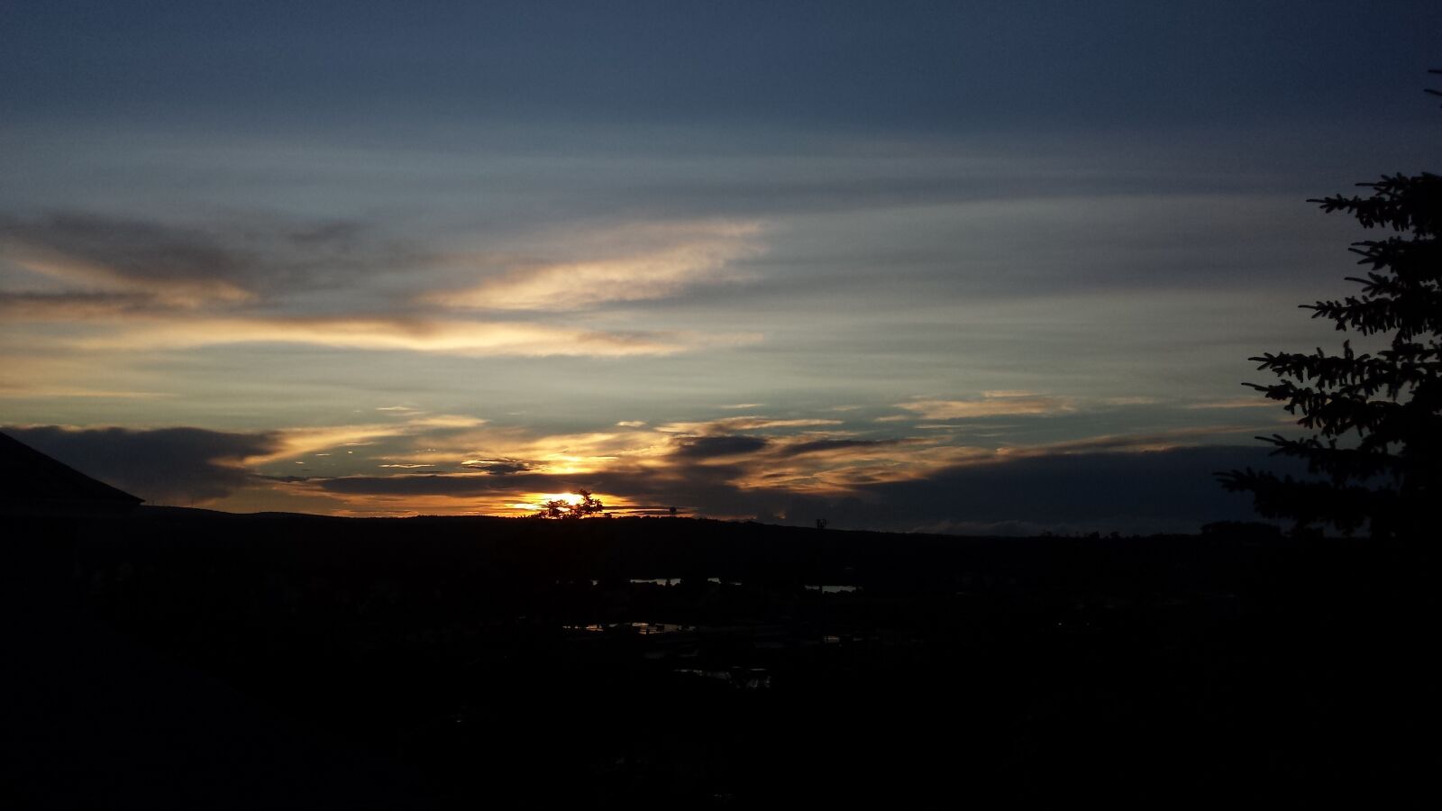 Samsung Galaxy S4 sample photo. Skyline, evening sun, sunset photography