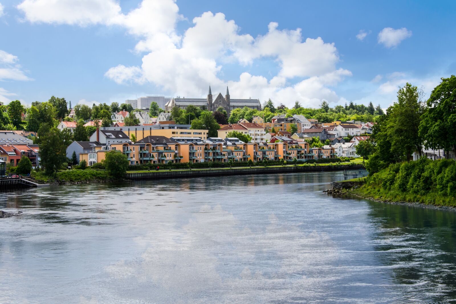 Nikon D7000 sample photo. Trondheim, norway, town photography