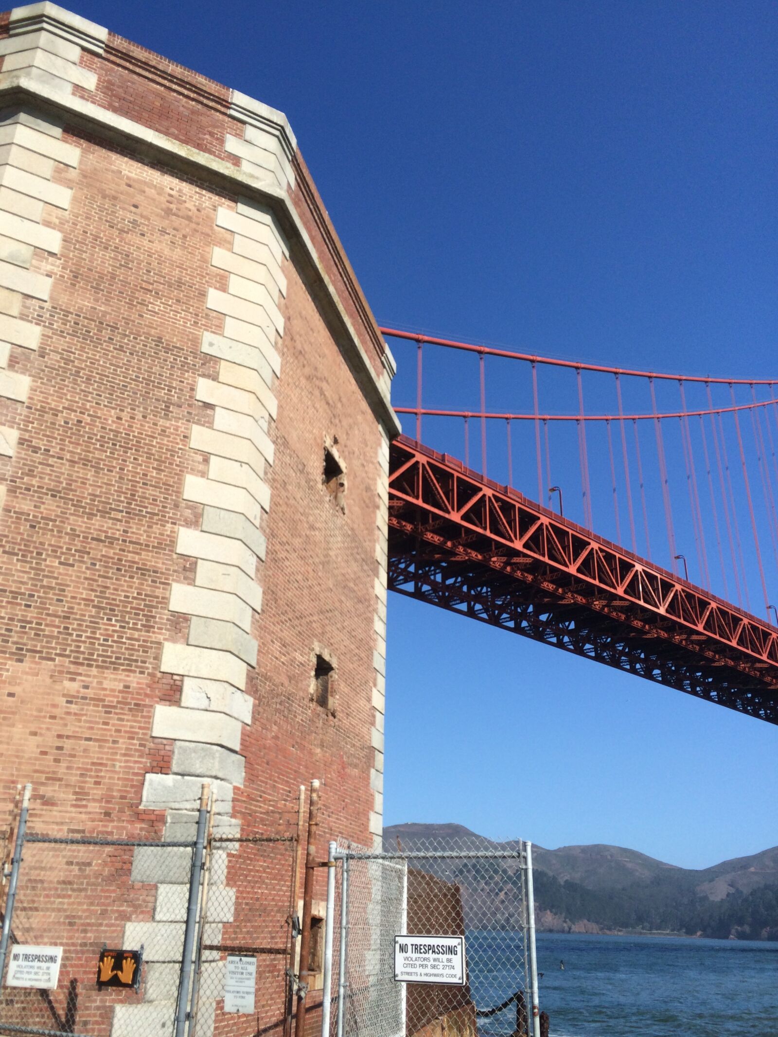 iPhone 5s back camera 4.15mm f/2.2 sample photo. Golden gate bridge, san photography