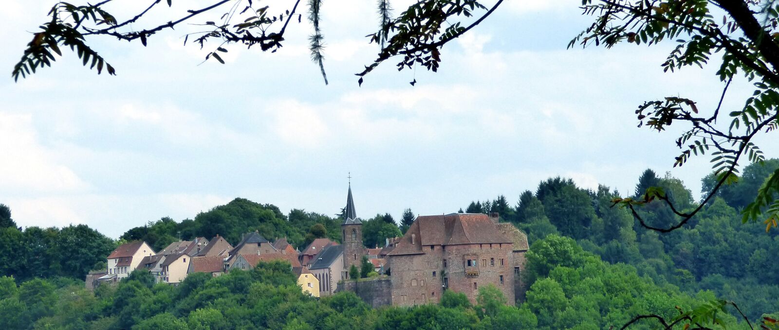Panasonic DMC-FZ72 sample photo. Village, alsace, france photography