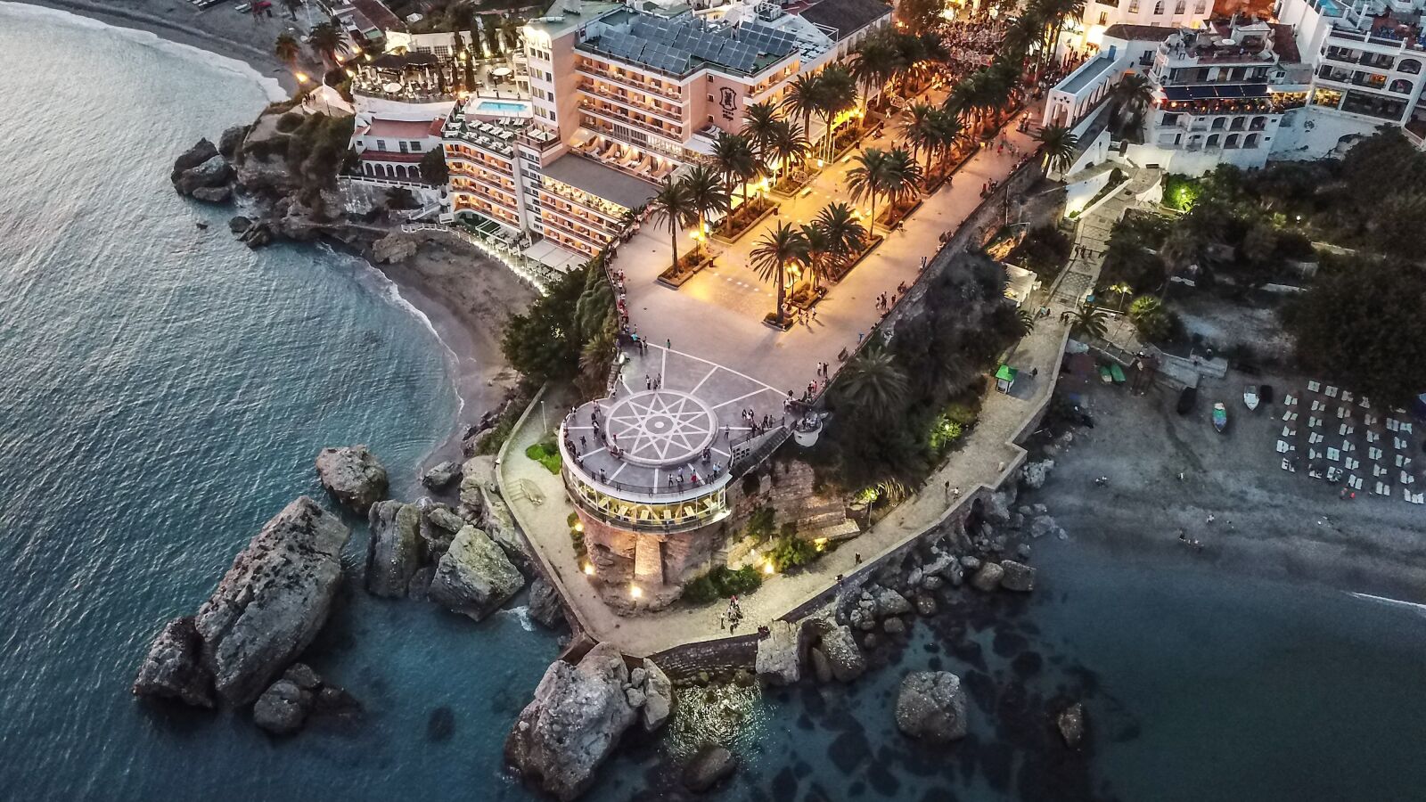DJI FC220 sample photo. Sunset, nerja, balc n photography