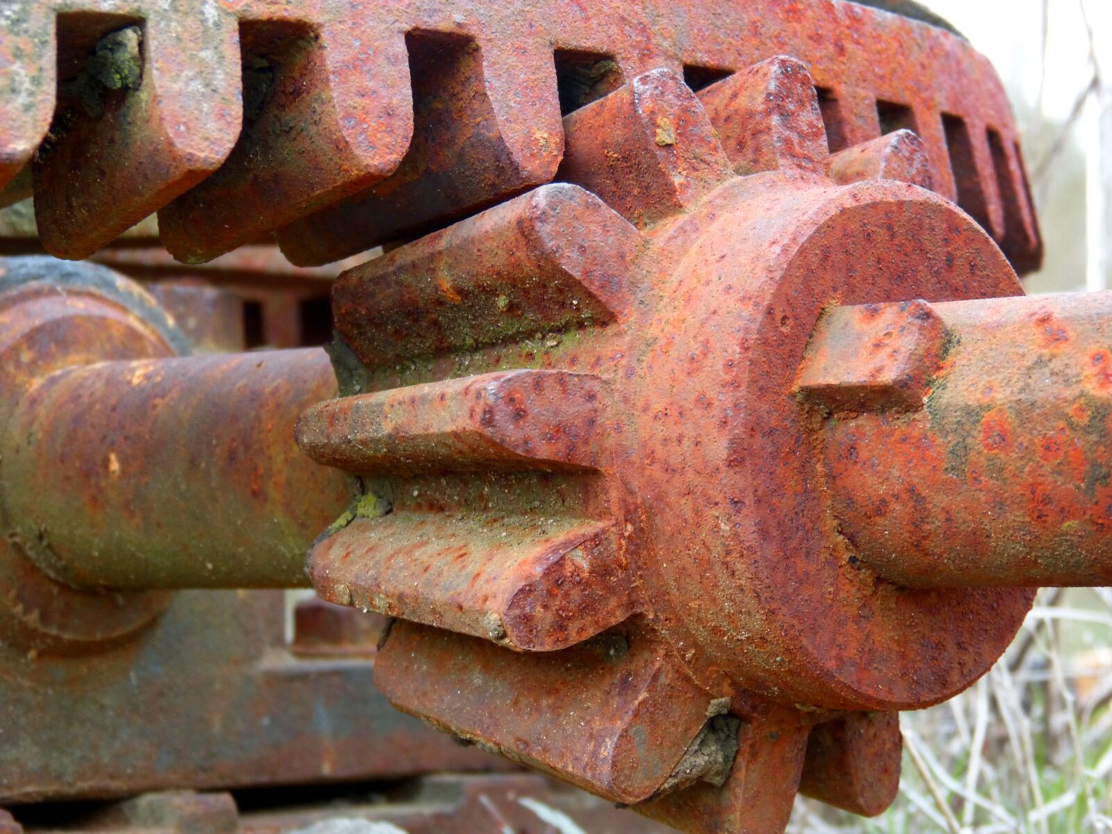 Panasonic DMC-FZ62 sample photo. Gear, sprockets, mechanism photography