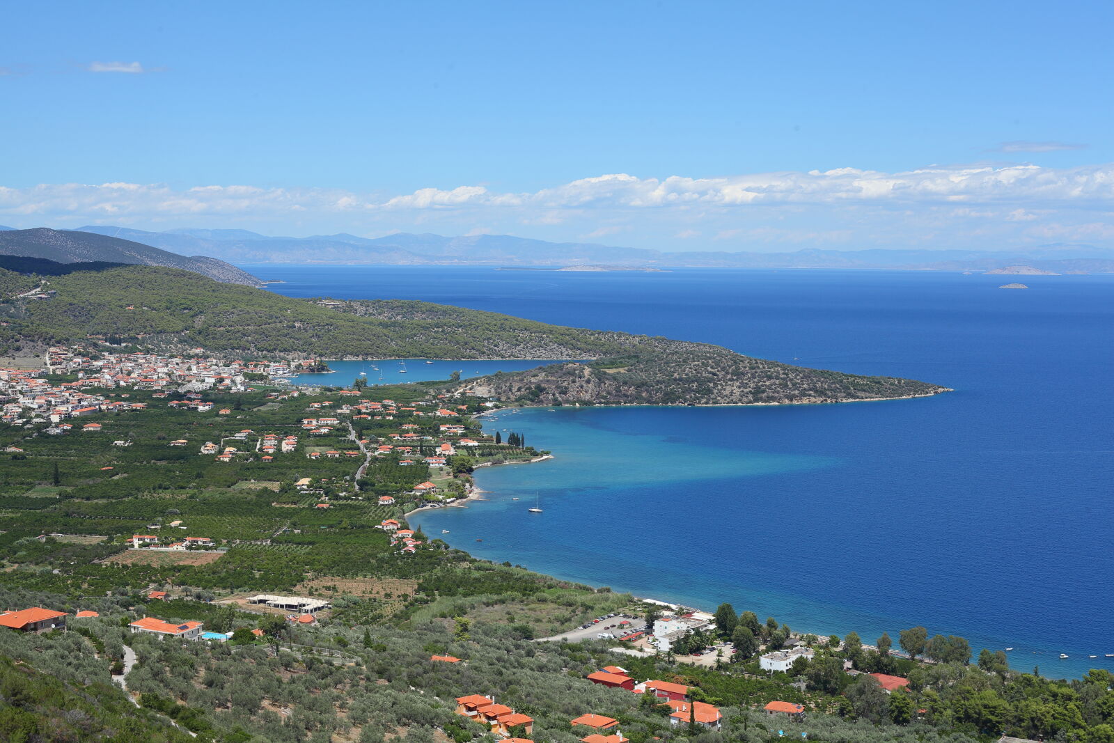 Canon EOS 5D Mark II + Canon EF 50mm F1.8 II sample photo. Epidauros, greece, seascape photography