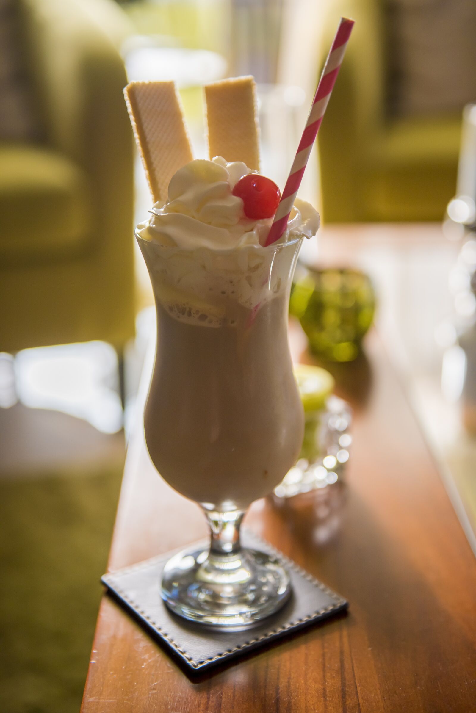 Nikon D810 sample photo. Desserts, ice cream, coffee photography