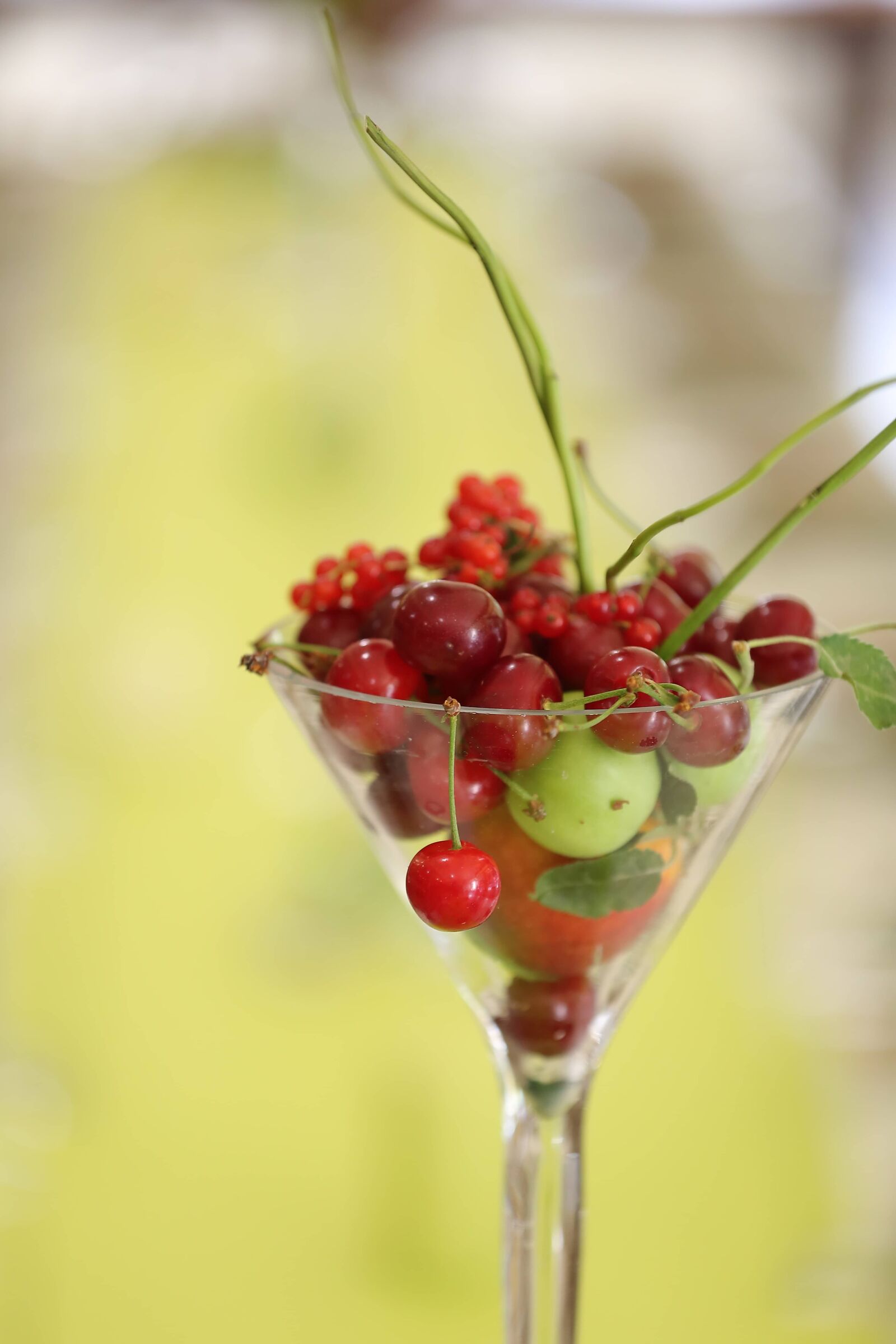 Canon EOS 5D Mark III sample photo. Cocktail, cherries, sweet, currant photography