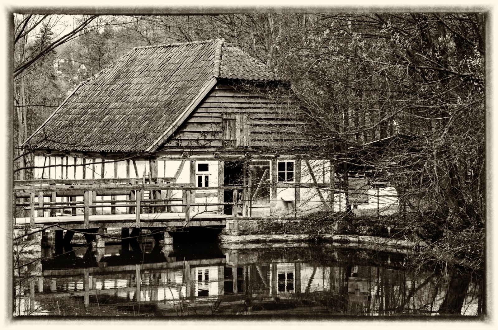 Nikon D5100 sample photo. Farmhouse, fachwerkhaus, building photography