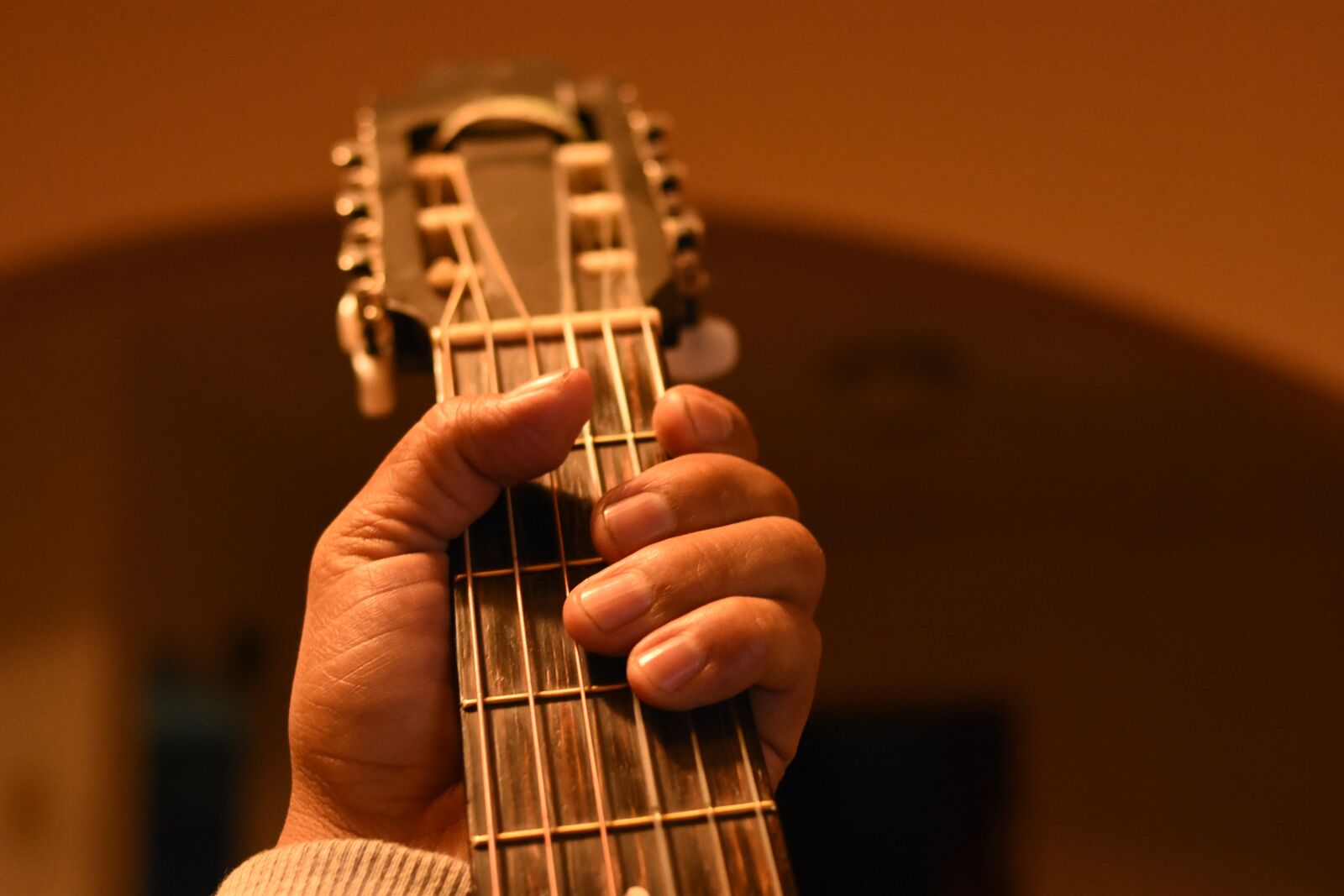 Nikon D3400 sample photo. Guitar, wood, music photography