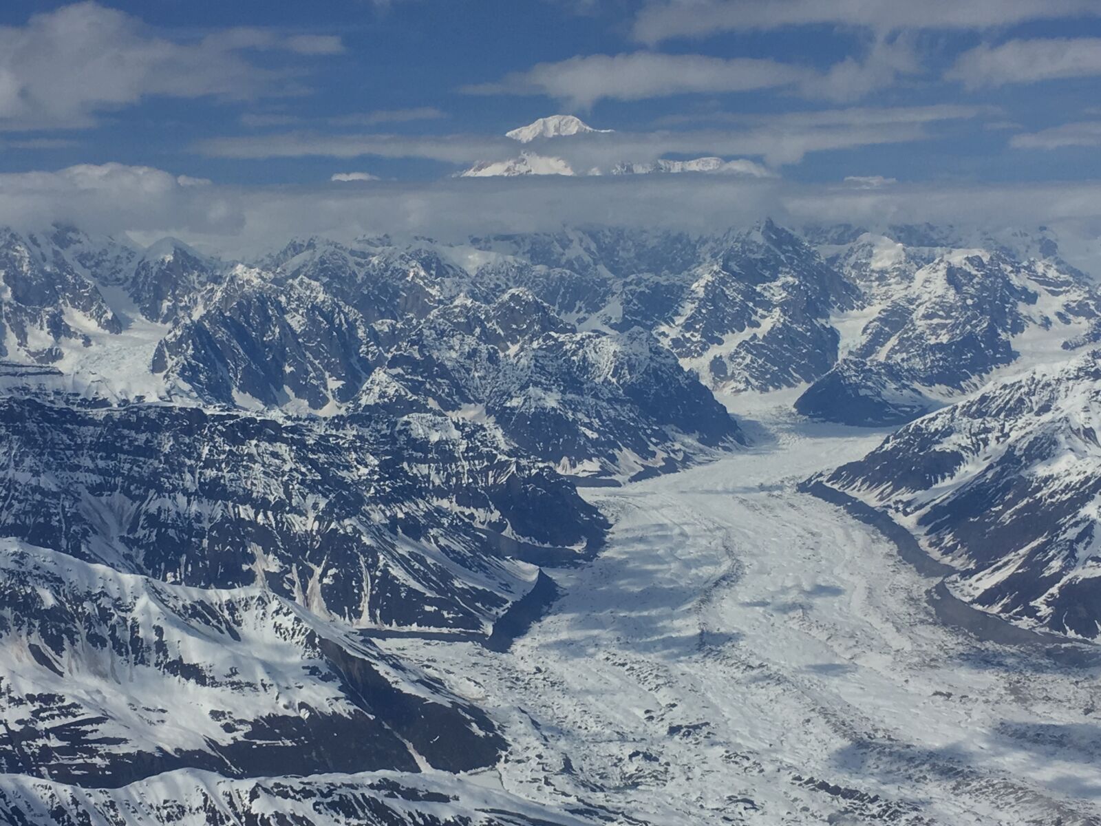 Apple iPhone 6s sample photo. Glacier, moraine, mount mckinley photography