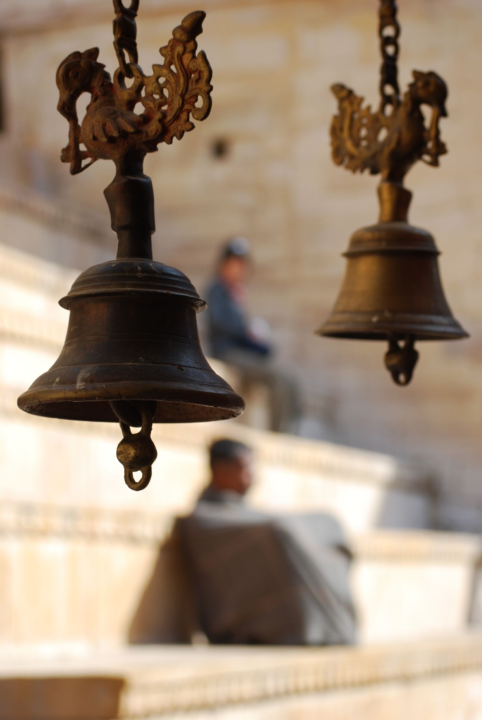 Nikon D40X sample photo. Bells, sacred, india photography