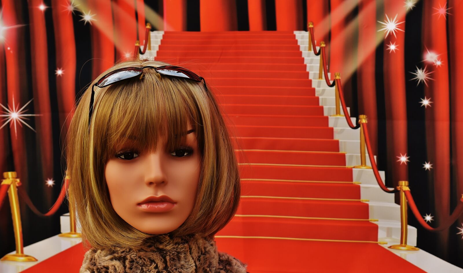 Nikon D7200 sample photo. Red carpet, stairs, glamour photography