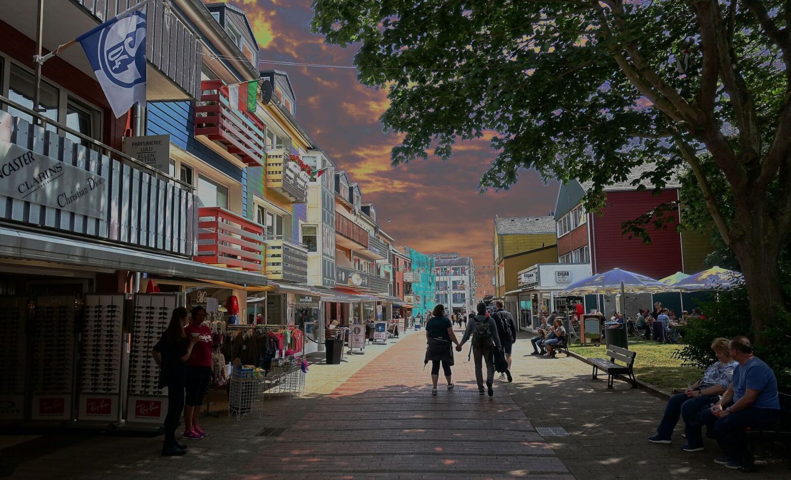 Sony Cyber-shot DSC-RX100 III sample photo. Helgoland, promenade, island photography