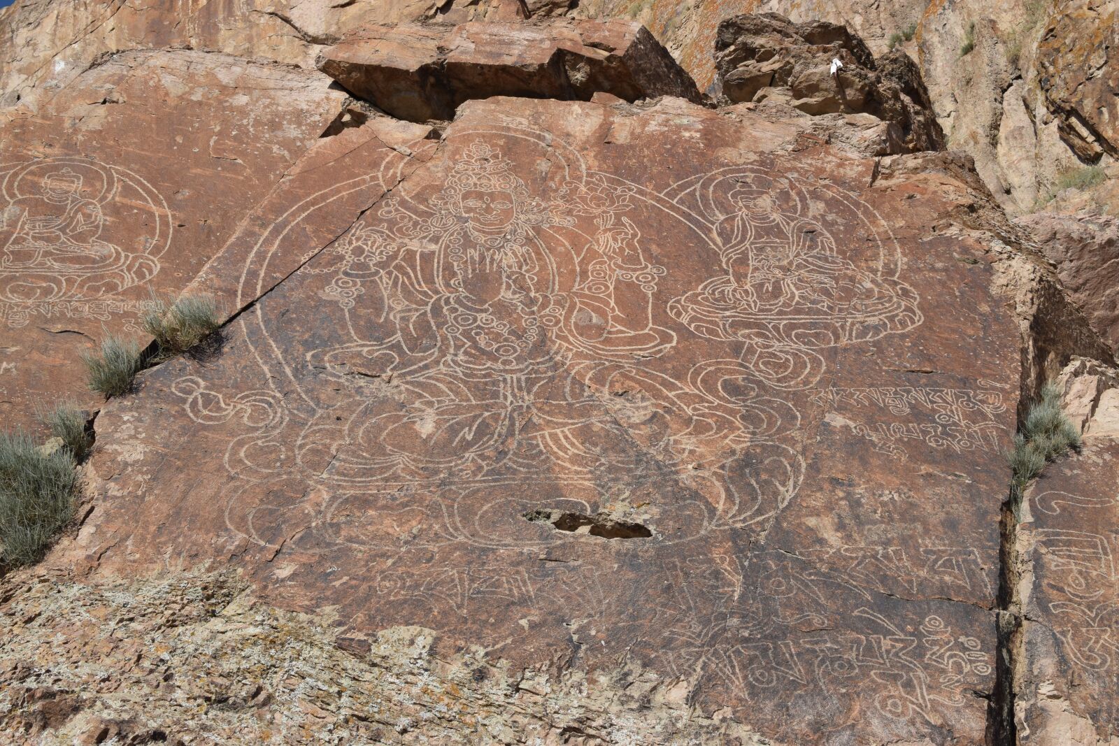 Nikon D3300 sample photo. Rock painting, tamgaly tas photography
