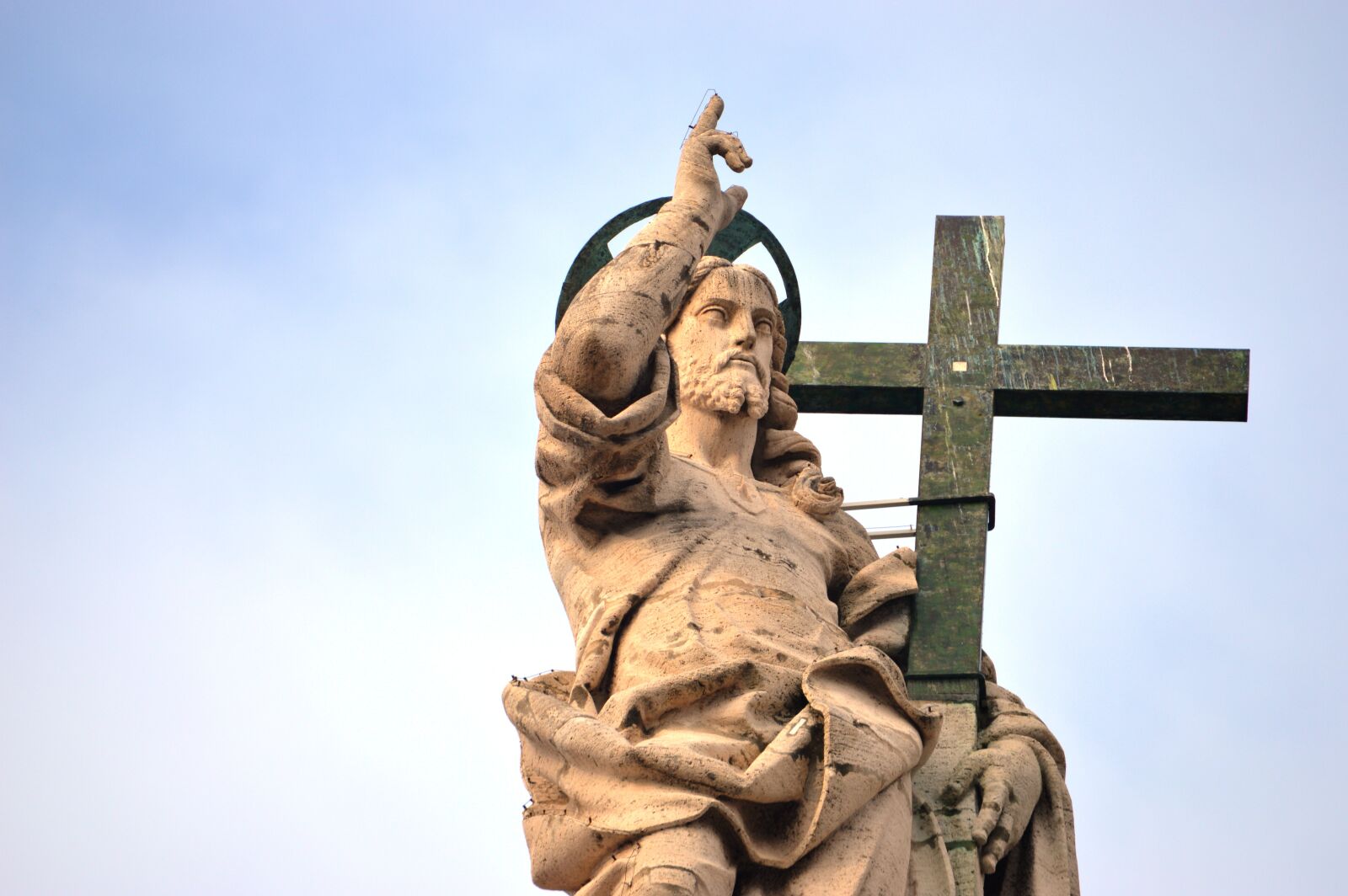 Nikon D3200 sample photo. Santo, san pietro, cross photography