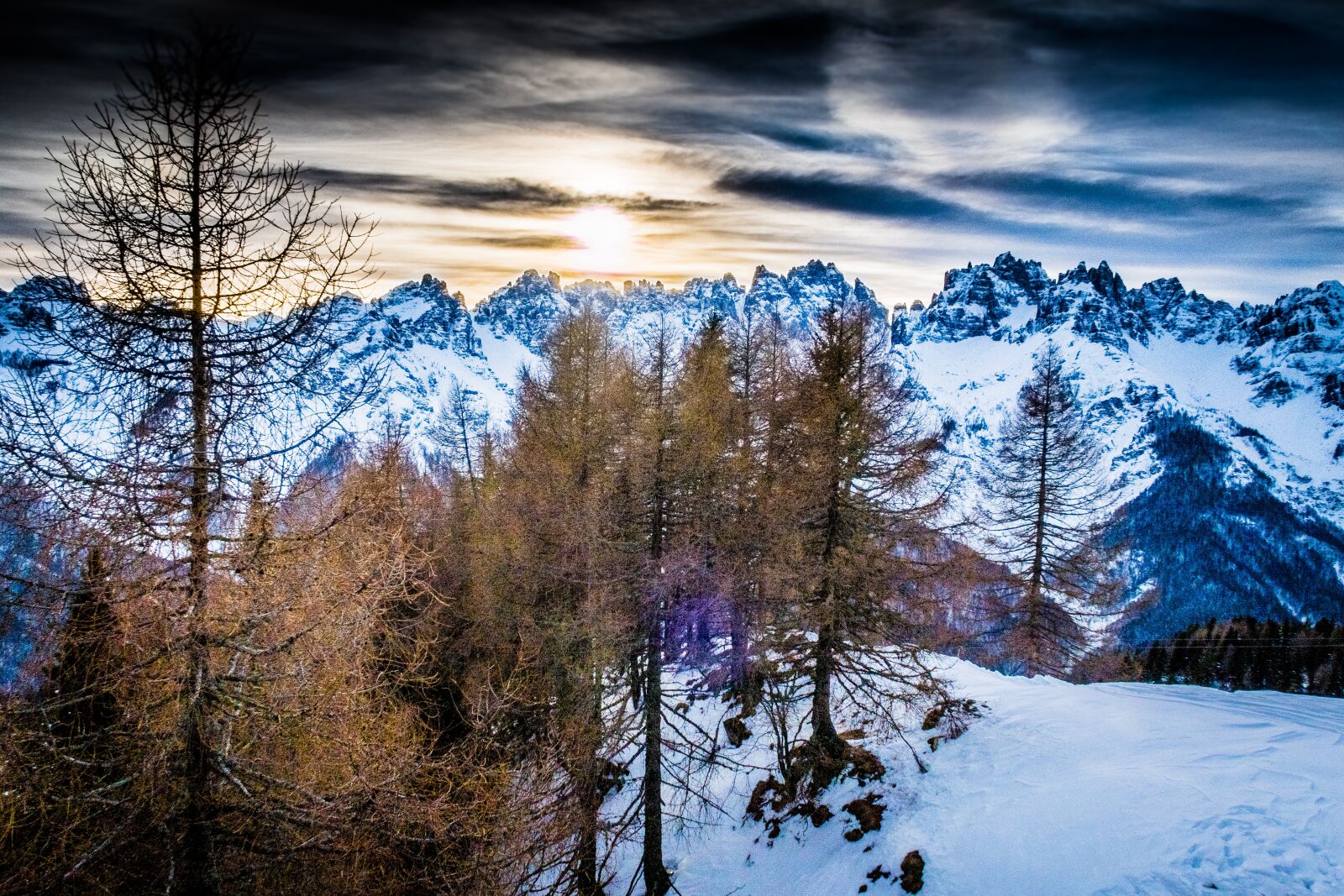 Canon PowerShot G7 X Mark II sample photo. Mountains, snow, winter photography