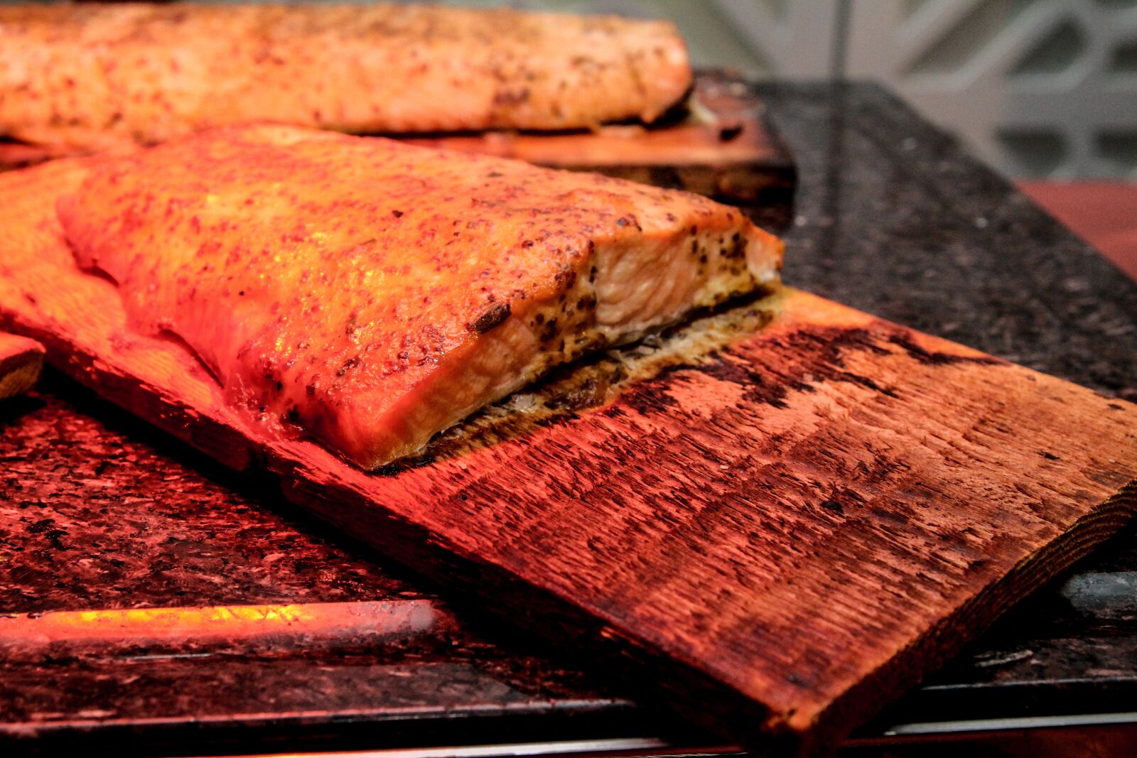 Canon EOS 7D sample photo. Salmon, cedar plank salmon photography