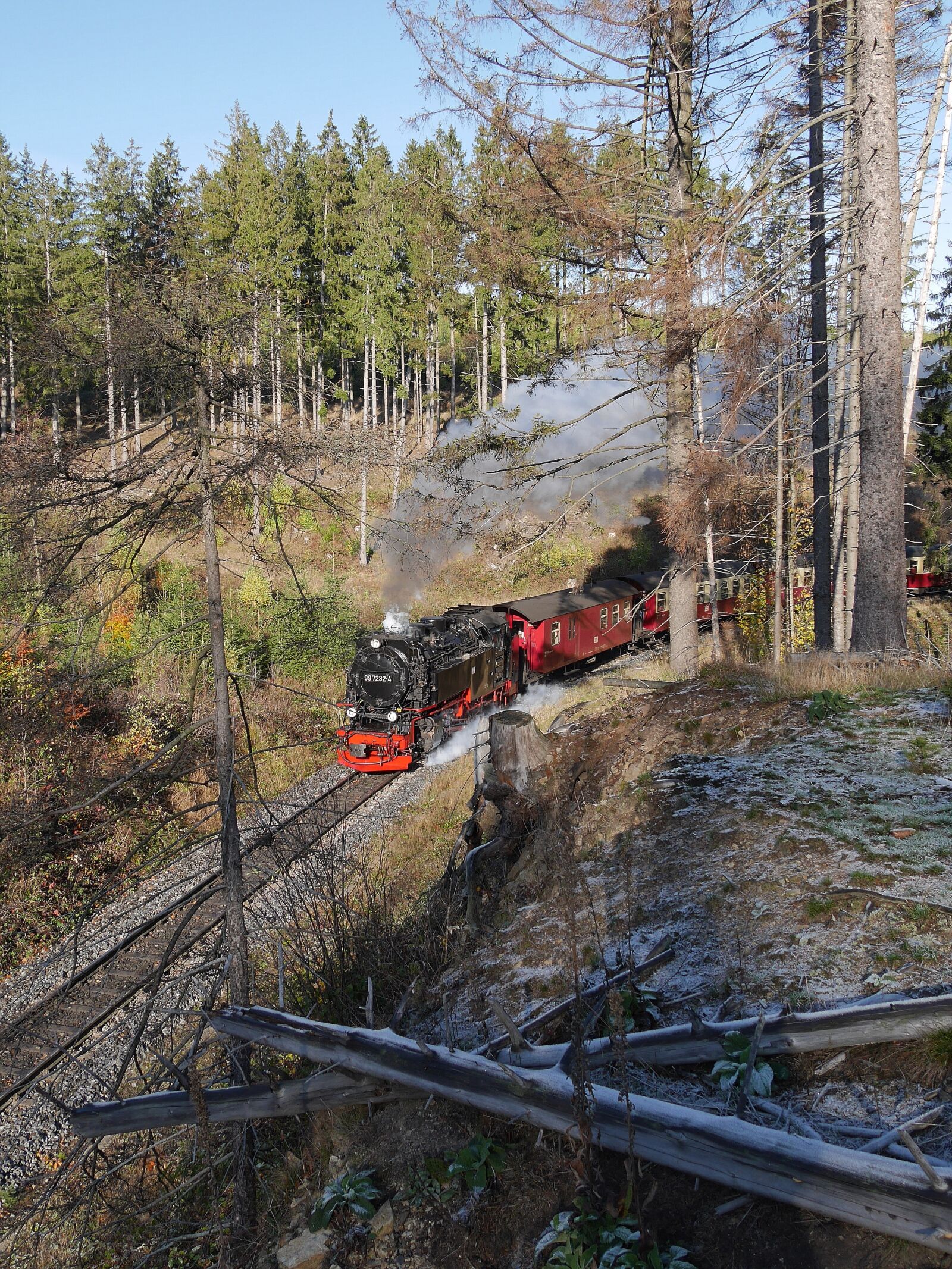 Panasonic Lumix DMC-GX7 sample photo. Hsb, schmalspurbahn harzer, brocken photography