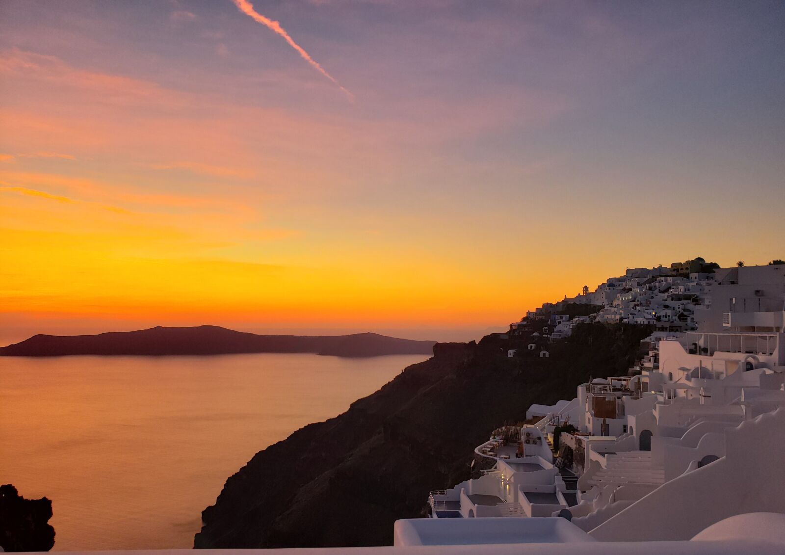 Samsung Galaxy S9+ sample photo. Santorini, greece, island photography
