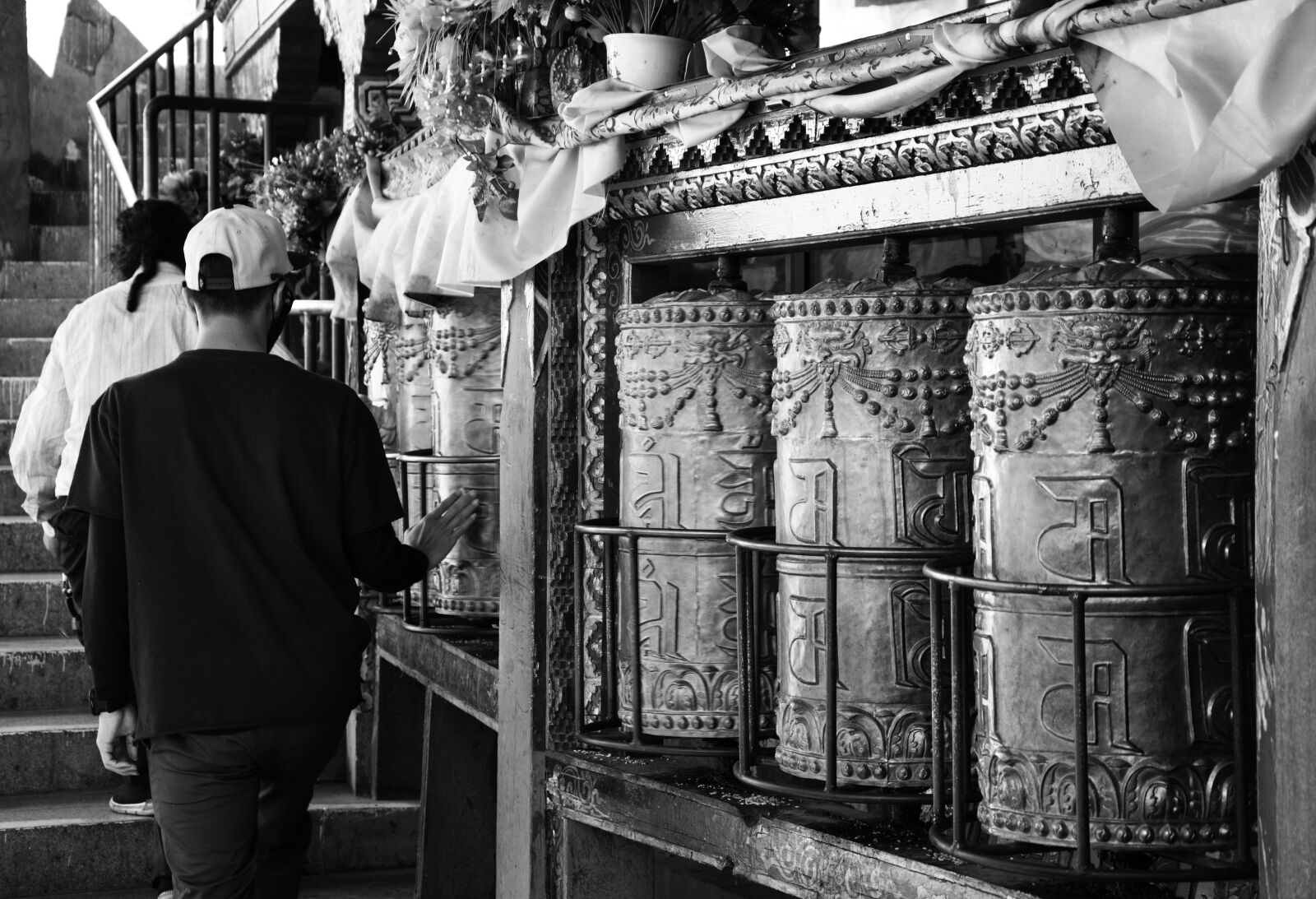 Nikon D5200 sample photo. Prayer, wheel, tibet photography