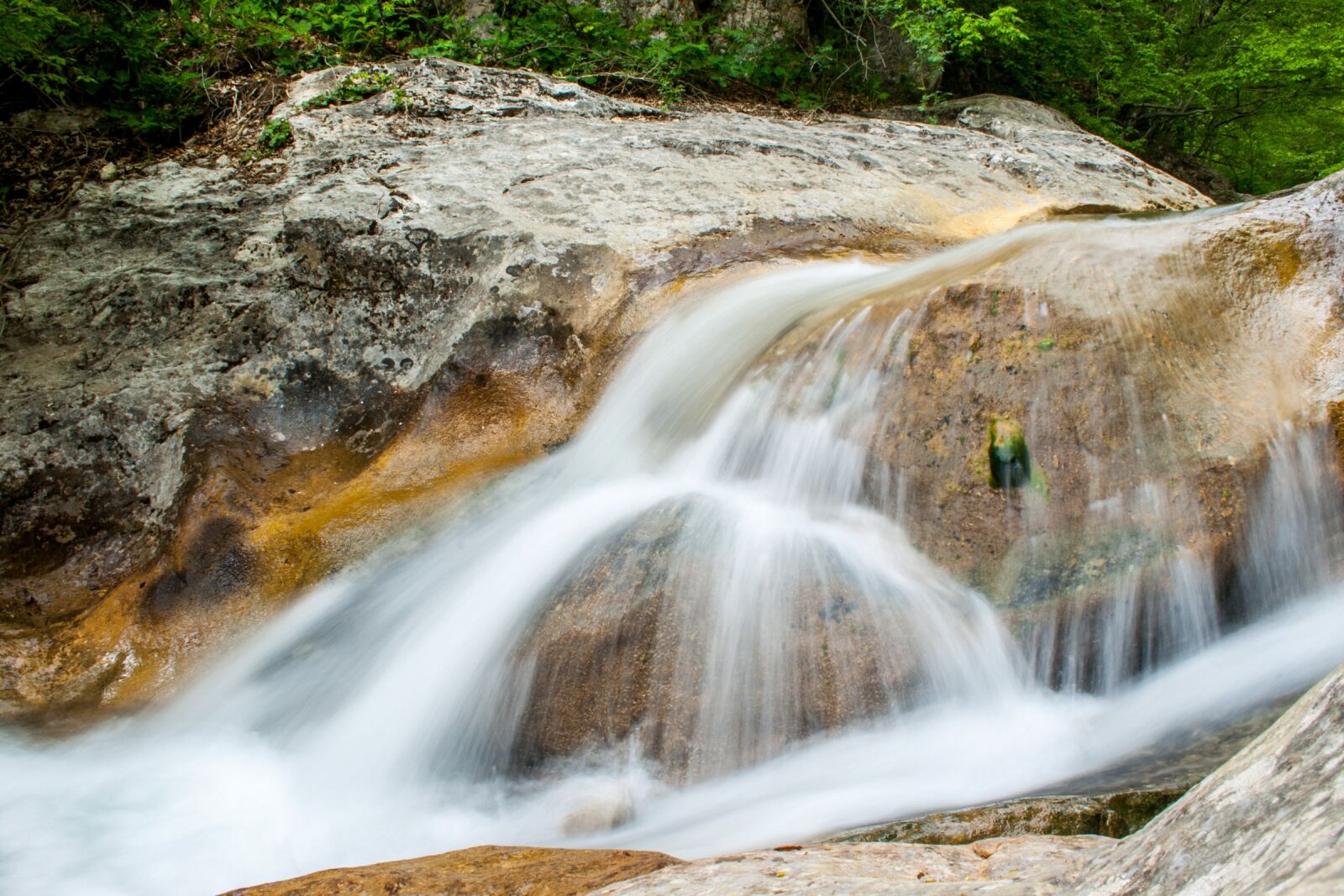 Canon EF-S 18-55mm F3.5-5.6 II sample photo. Nature, water, waterfall photography