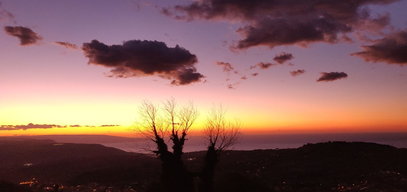 OnePlus A6000 sample photo. Sunset, calabria, sky photography