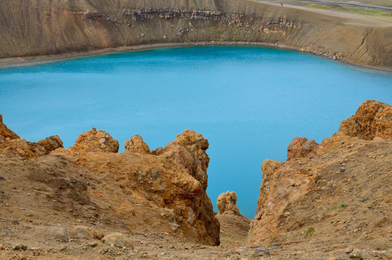 Nikon D5100 sample photo. Iceland, crater, volcano photography