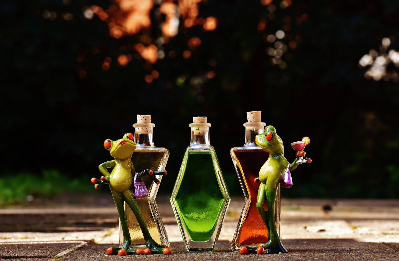 Nikon D7200 sample photo. Frogs, chicks, beverages photography