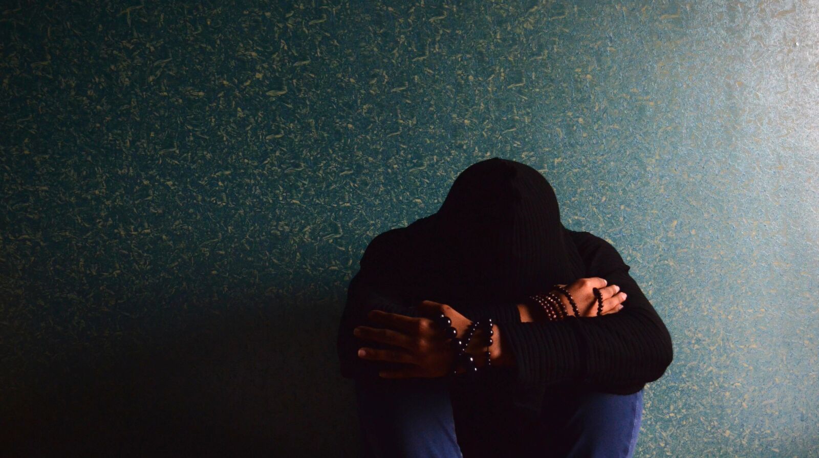 Nikon D5100 sample photo. Man, depression, dark photography