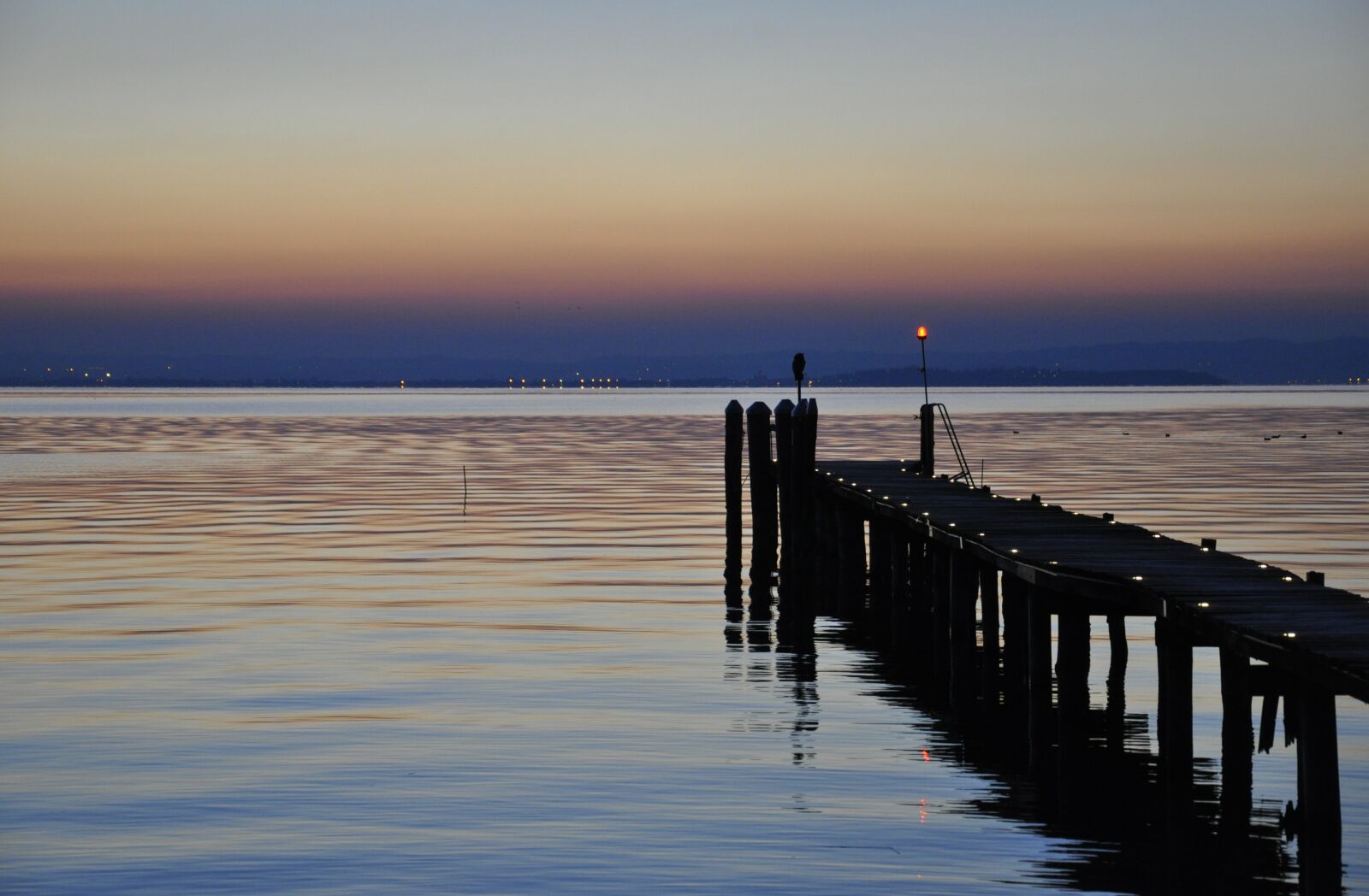 Nikon D5000 sample photo. Waters, sunset, lake garda photography