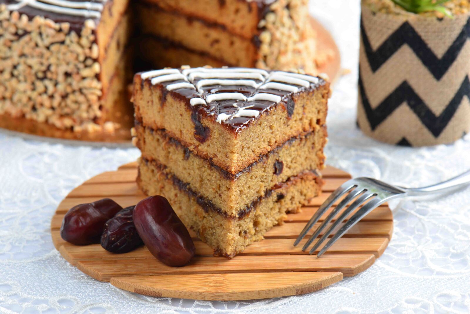 Nikon D610 sample photo. Date cake, cake, sweet photography