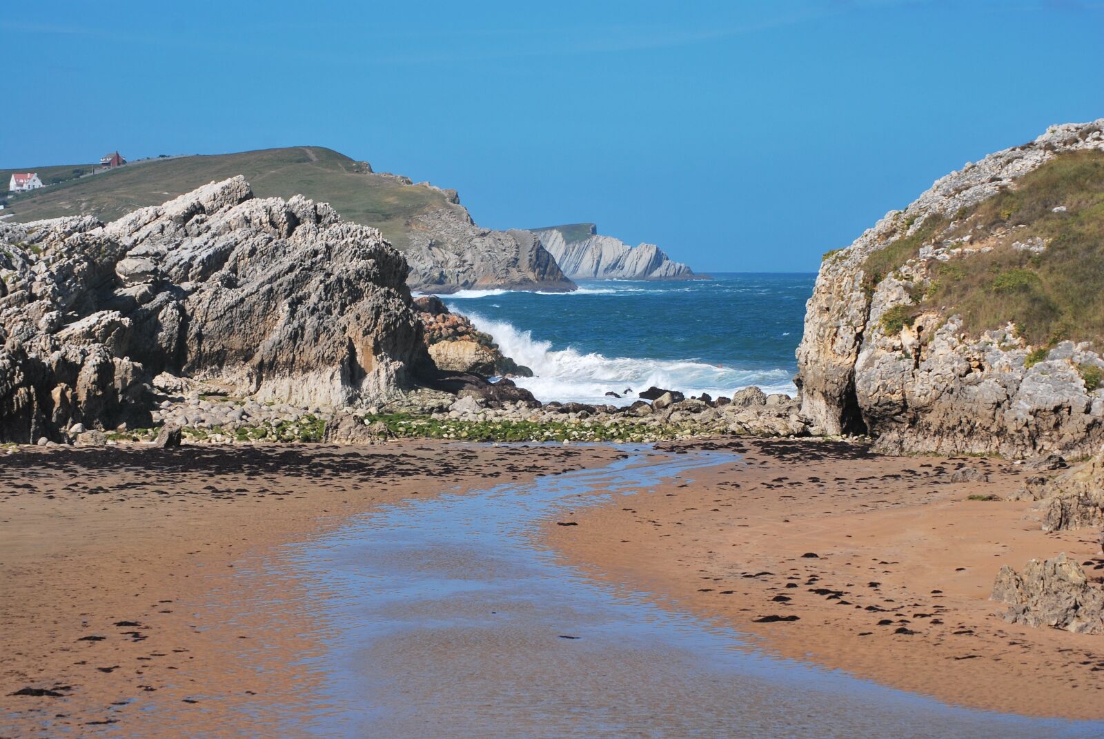 Nikon D60 sample photo. Cantabria, virgin sea, september photography