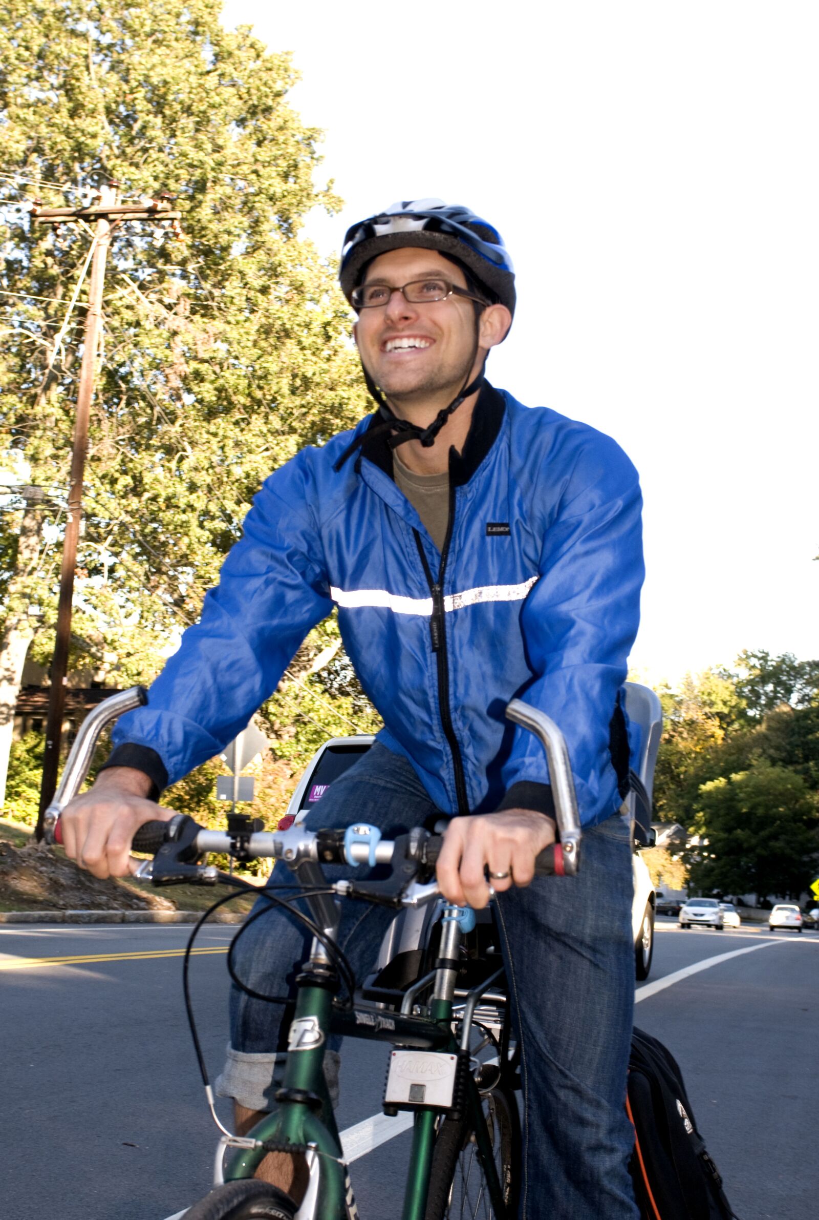 Nikon D300 sample photo. Male, bicyclist, continuing, exercise photography