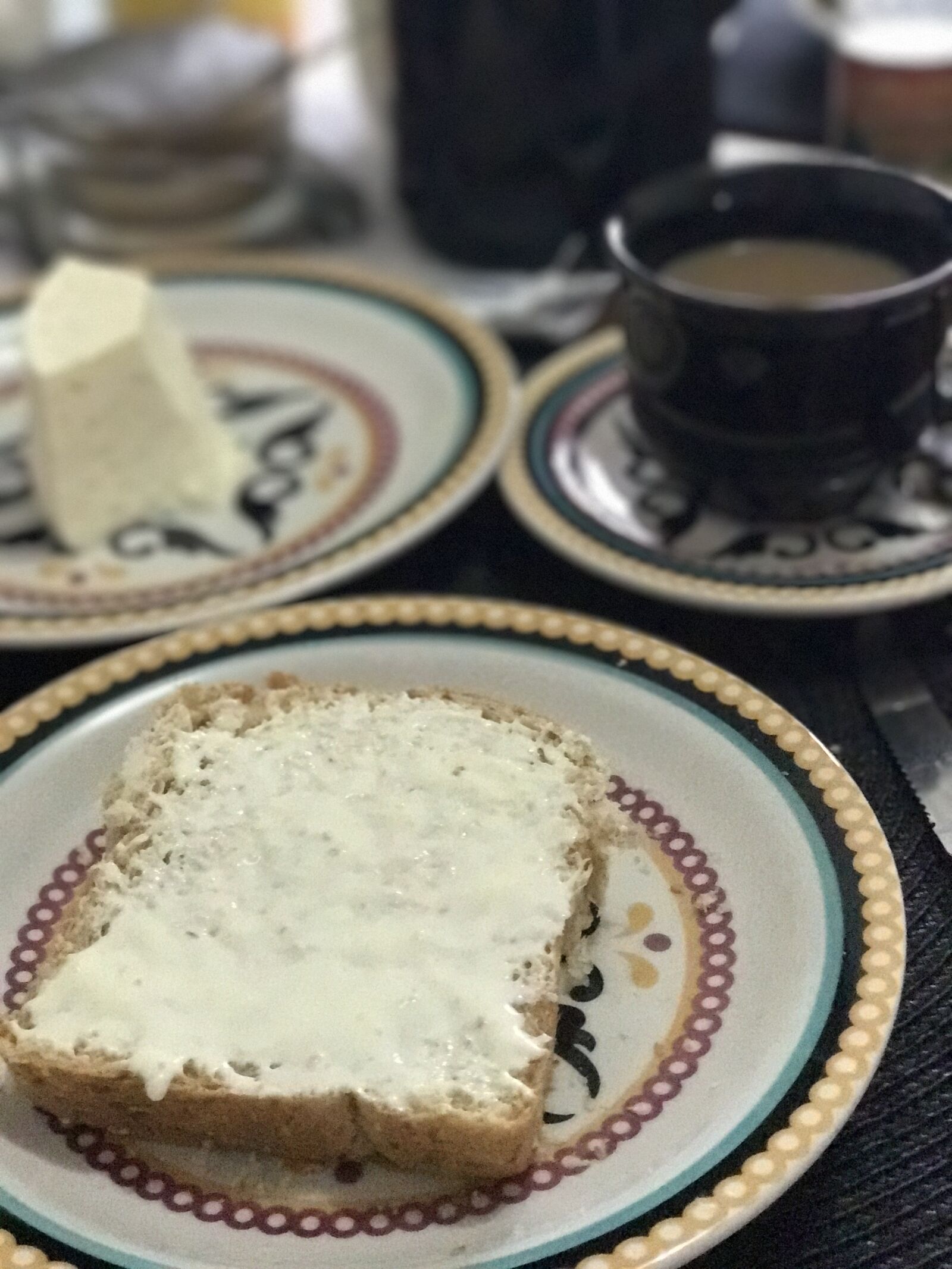 Apple iPhone 7 Plus sample photo. Toast, coffee, cheese photography
